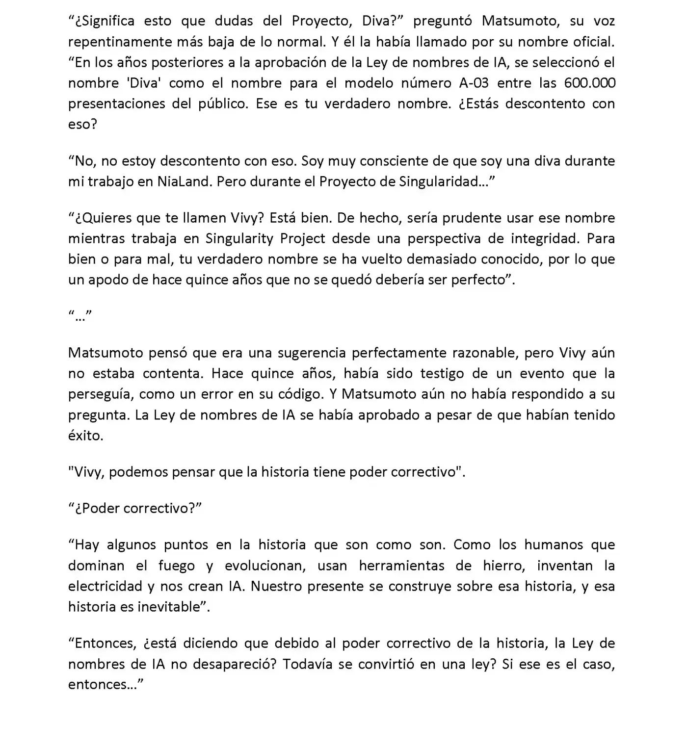 Vivy: Fluorite Eye's Song (Novela) - Capítulo 4.02 - Página 4 - LectorTMOo