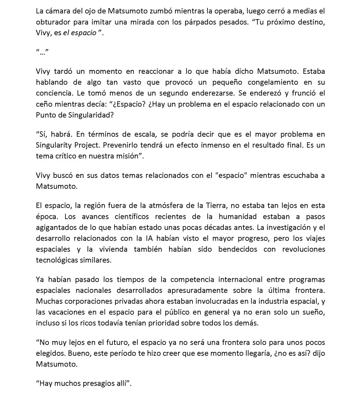 Vivy: Fluorite Eye's Song (Novela) - Capítulo 4.02 - Página 6 - LectorTMOo