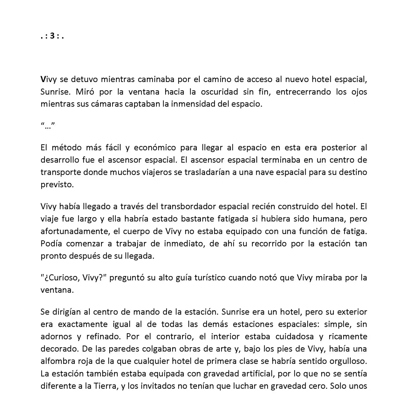 Vivy: Fluorite Eye's Song (Novela) - Capítulo 4.03 - Página 2 - LectorTMOo