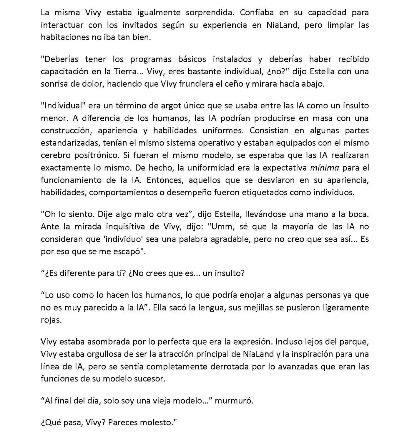 Vivy: Fluorite Eye's Song (Novela) - Capítulo 4.05 - Página 4 - LectorTMOo