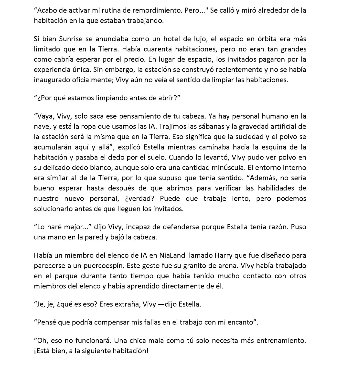 Vivy: Fluorite Eye's Song (Novela) - Capítulo 4.05 - Página 5 - LectorTMOo