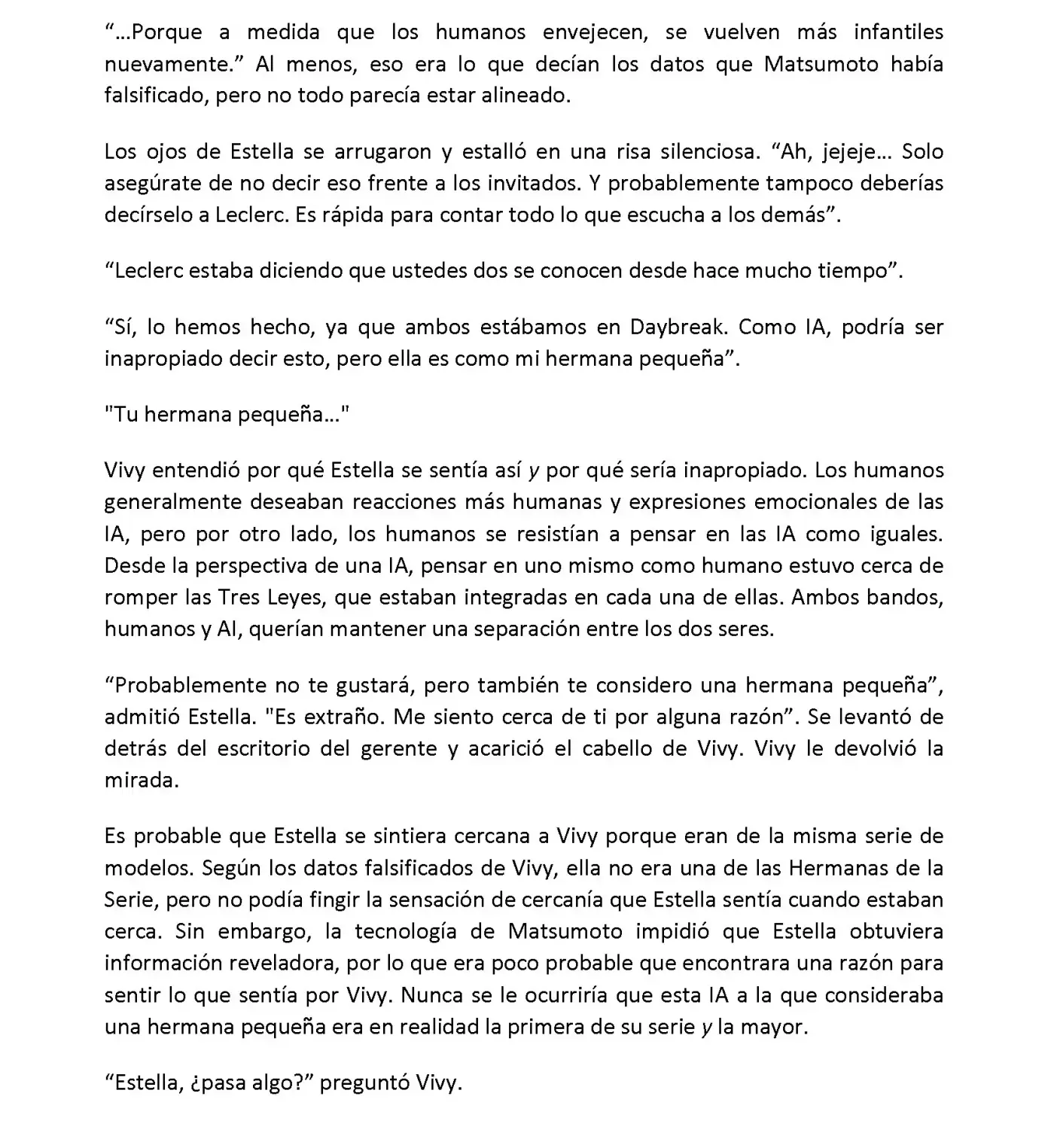 Vivy: Fluorite Eye's Song (Novela) - Capítulo 5.03 - Página 4 - LectorTMOo