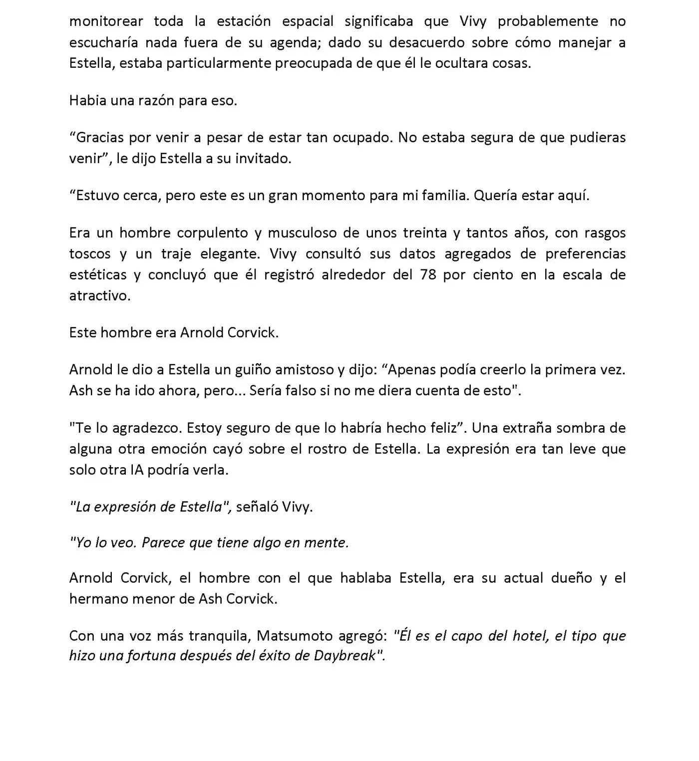 Vivy: Fluorite Eye's Song (Novela) - Capítulo 5.03 - Página 6 - LectorTMOo