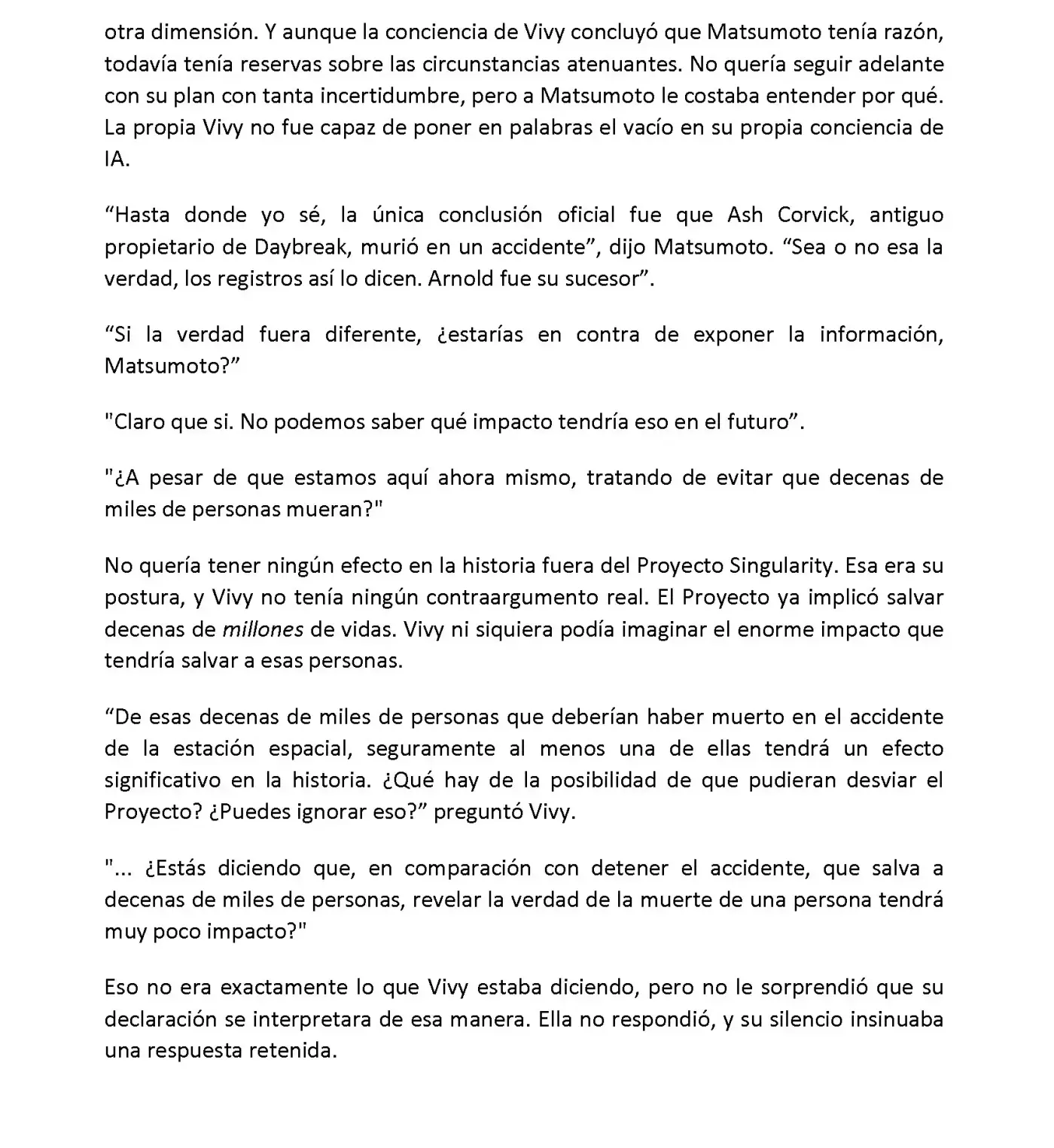 Vivy: Fluorite Eye's Song (Novela) - Capítulo 5.04 - Página 4 - LectorTMOo
