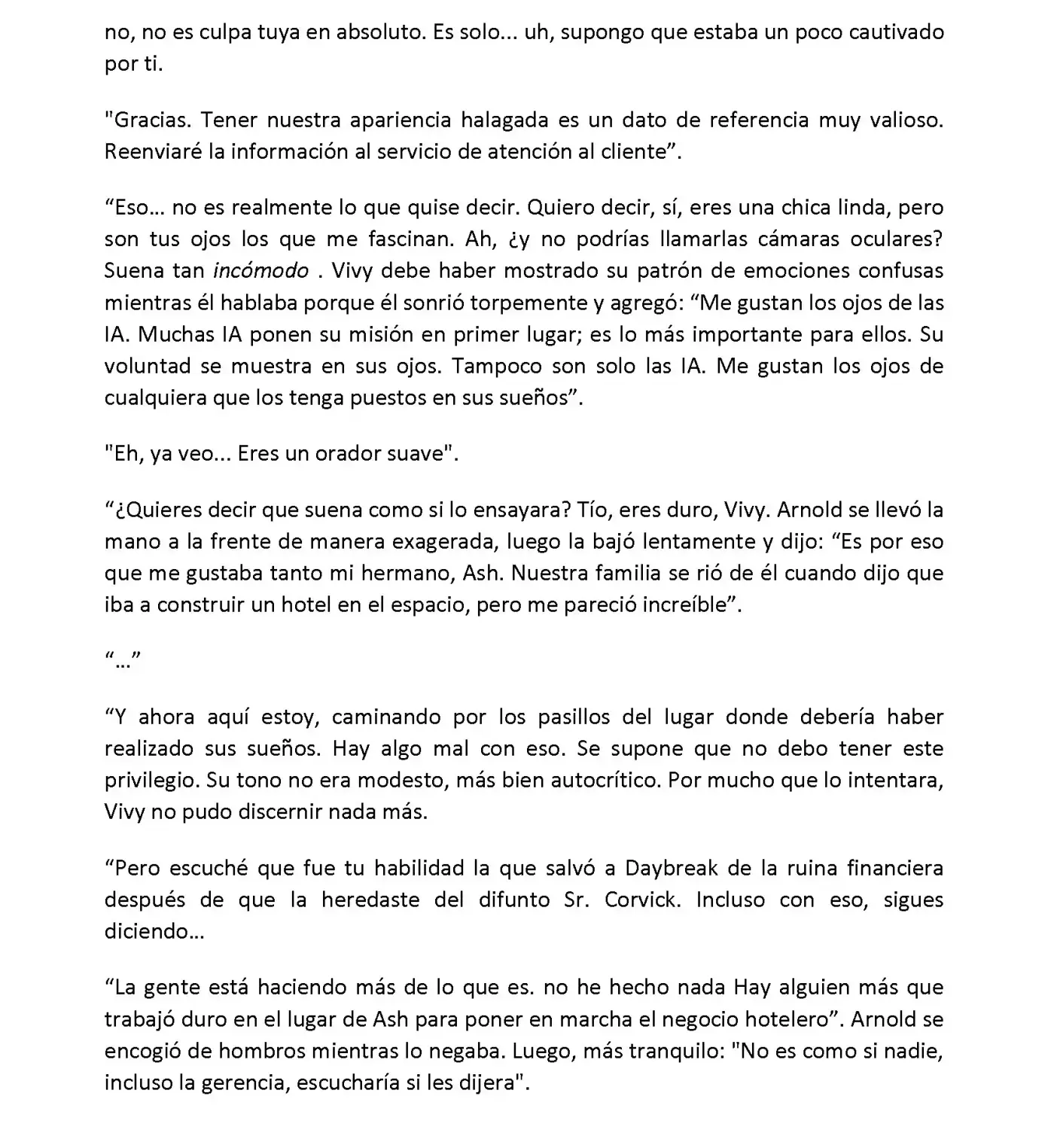 Vivy: Fluorite Eye's Song (Novela) - Capítulo 5.04 - Página 7 - LectorTMOo