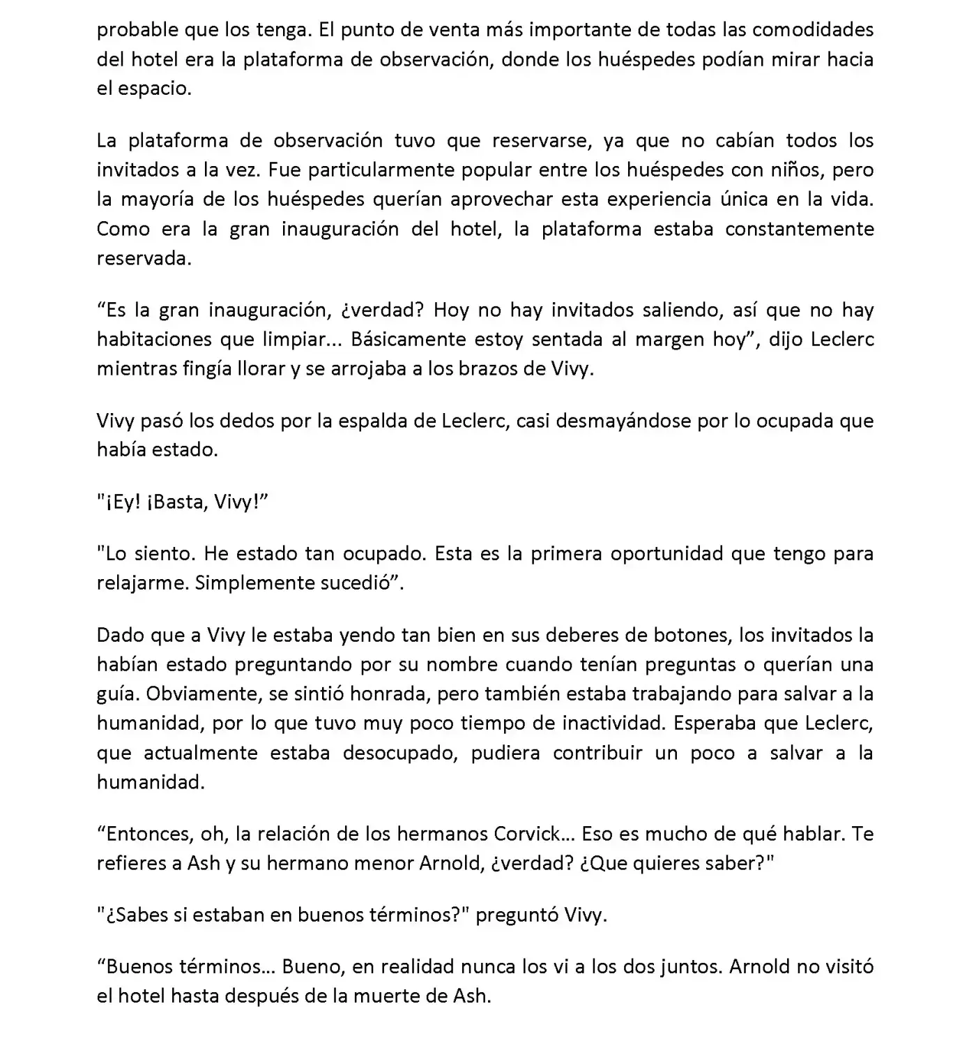 Vivy: Fluorite Eye's Song (Novela) - Capítulo 5.05 - Página 3 - LectorTMOo