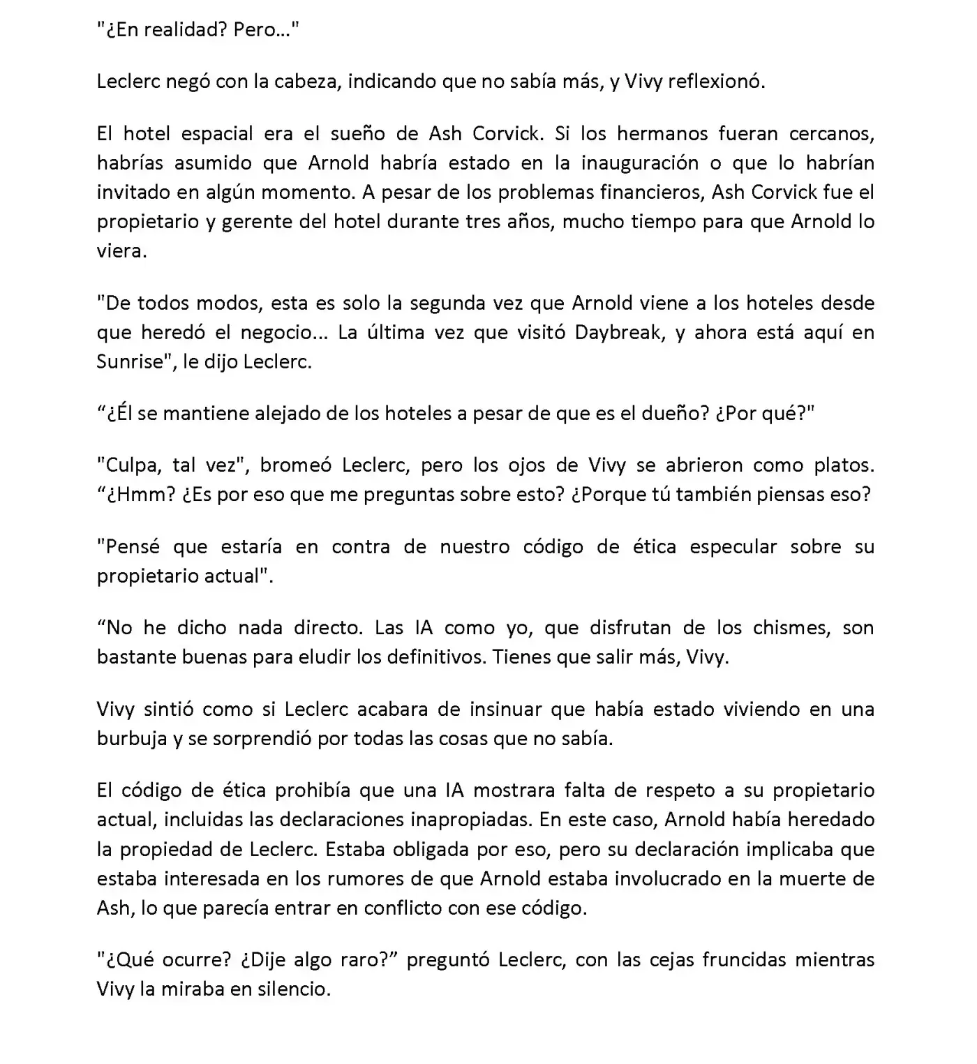 Vivy: Fluorite Eye's Song (Novela) - Capítulo 5.05 - Página 4 - LectorTMOo
