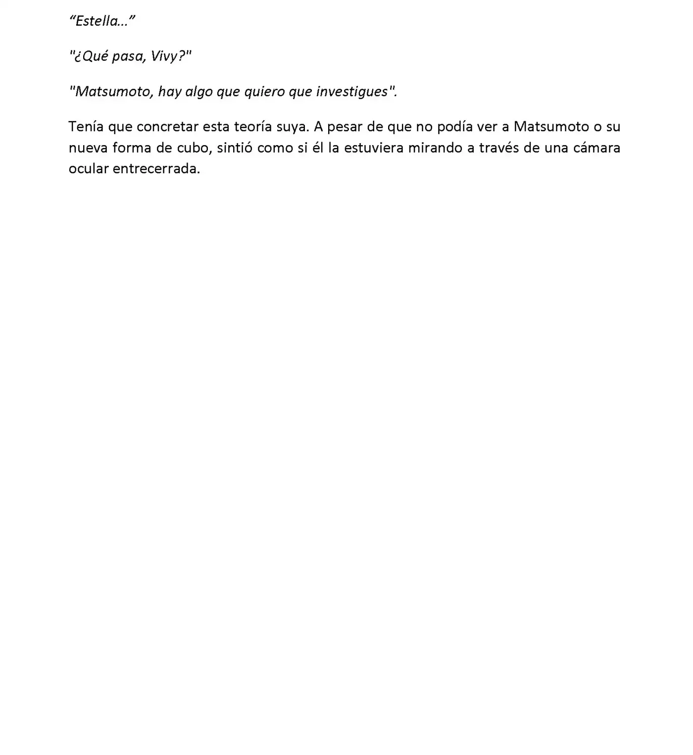 Vivy: Fluorite Eye's Song (Novela) - Capítulo 5.05 - Página 9 - LectorTMOo