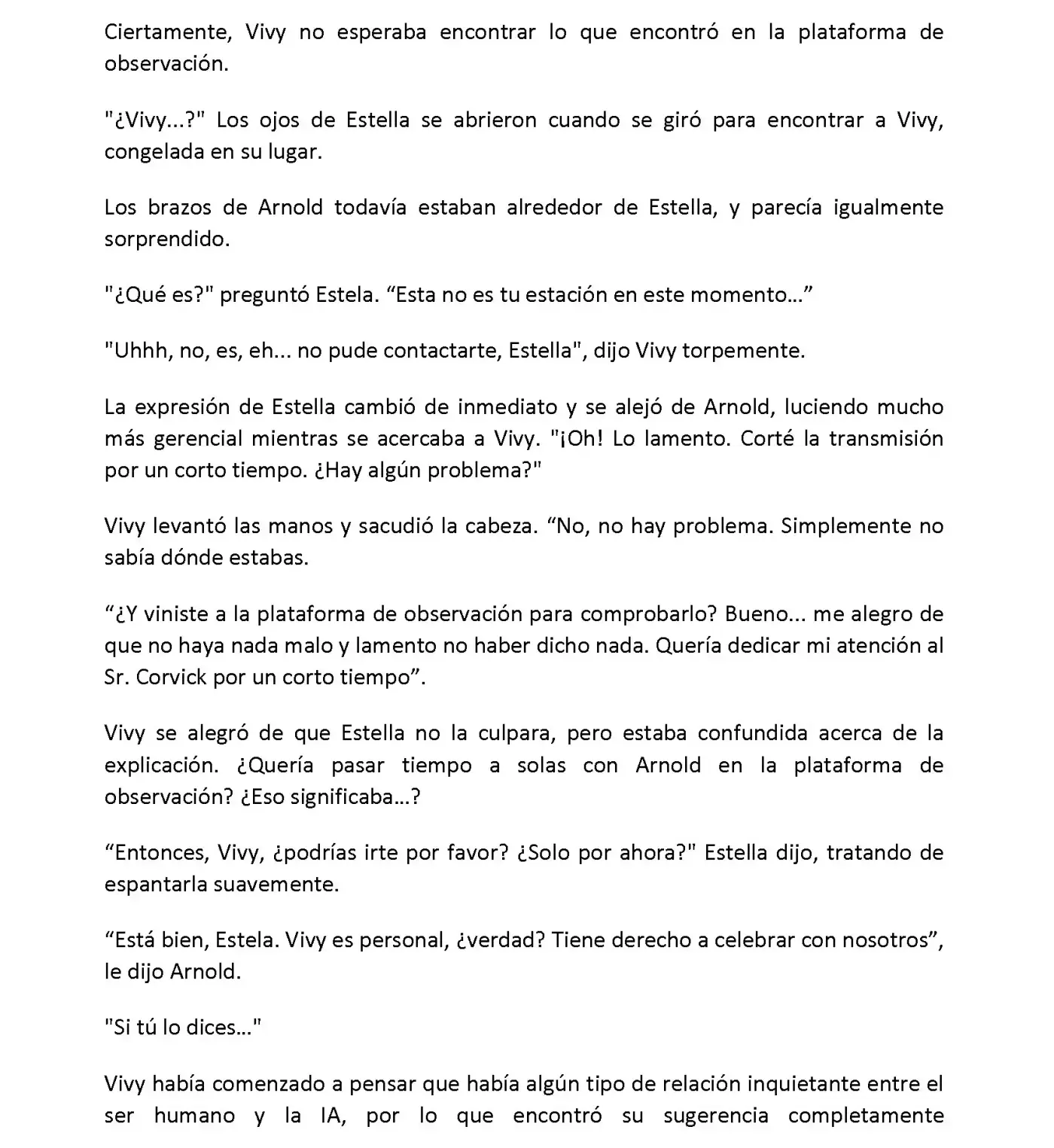 Vivy: Fluorite Eye's Song (Novela) - Capítulo 5.07 - Página 3 - LectorTMOo