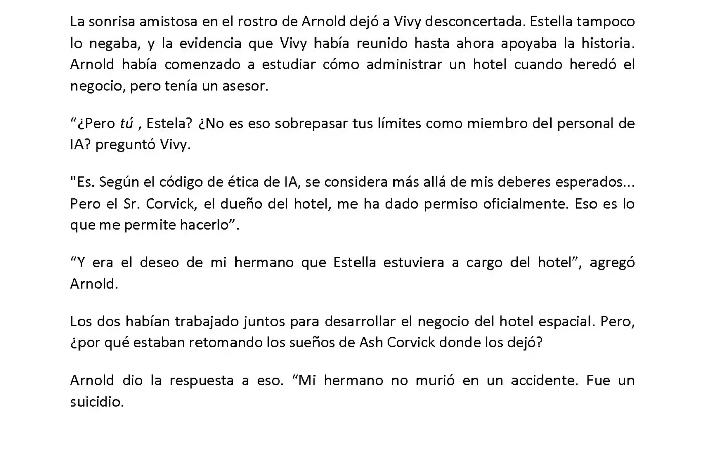 Vivy: Fluorite Eye's Song (Novela) - Capítulo 5.07 - Página 5 - LectorTMOo
