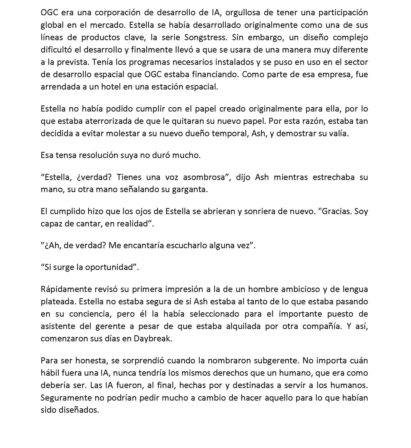 Vivy: Fluorite Eye's Song (Novela) - Capítulo 5.08 - Página 3 - LectorTMOo