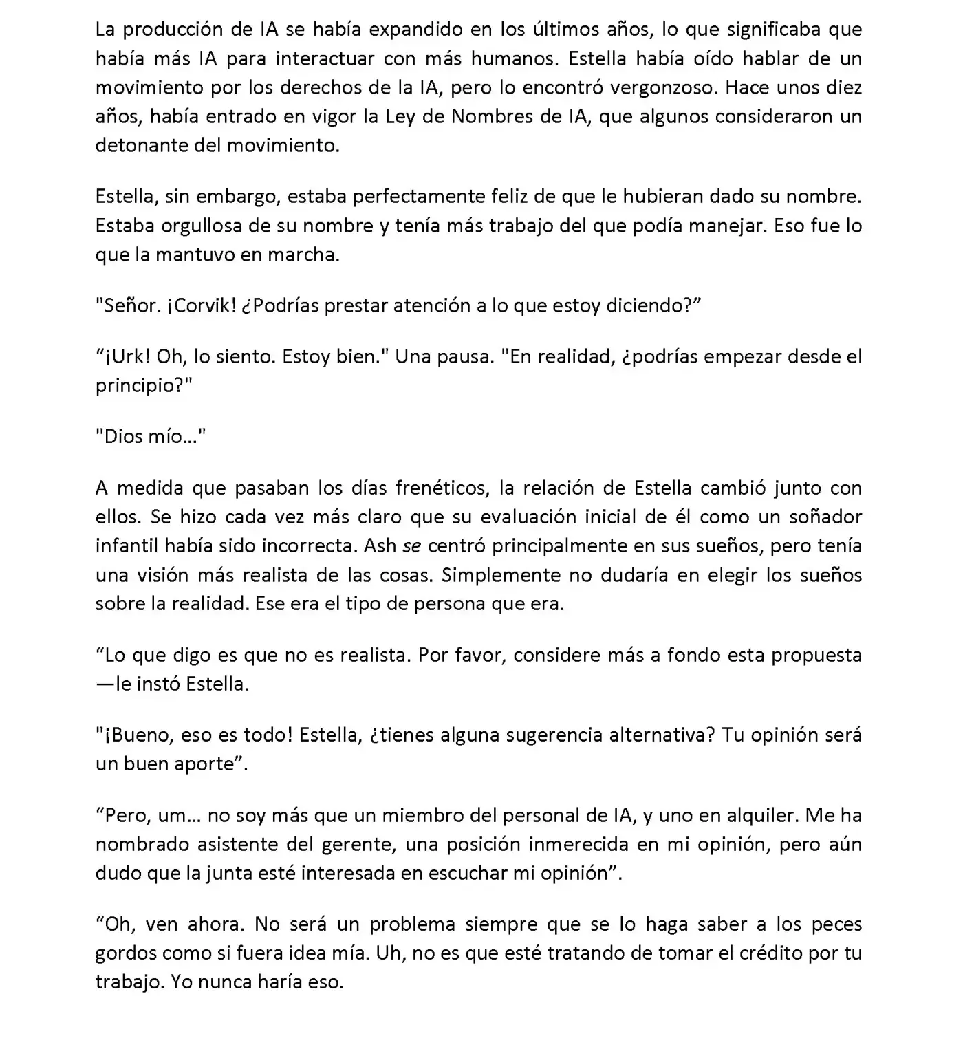 Vivy: Fluorite Eye's Song (Novela) - Capítulo 5.08 - Página 4 - LectorTMOo
