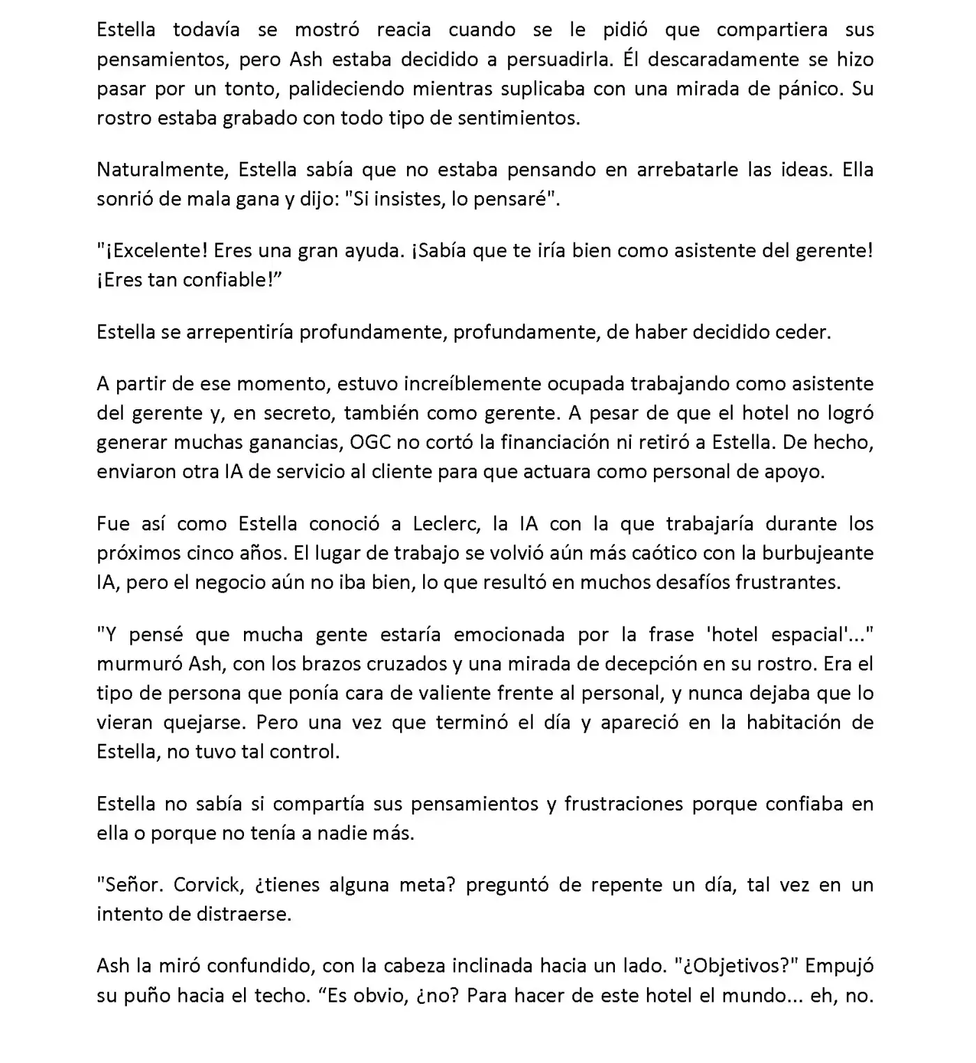 Vivy: Fluorite Eye's Song (Novela) - Capítulo 5.08 - Página 5 - LectorTMOo
