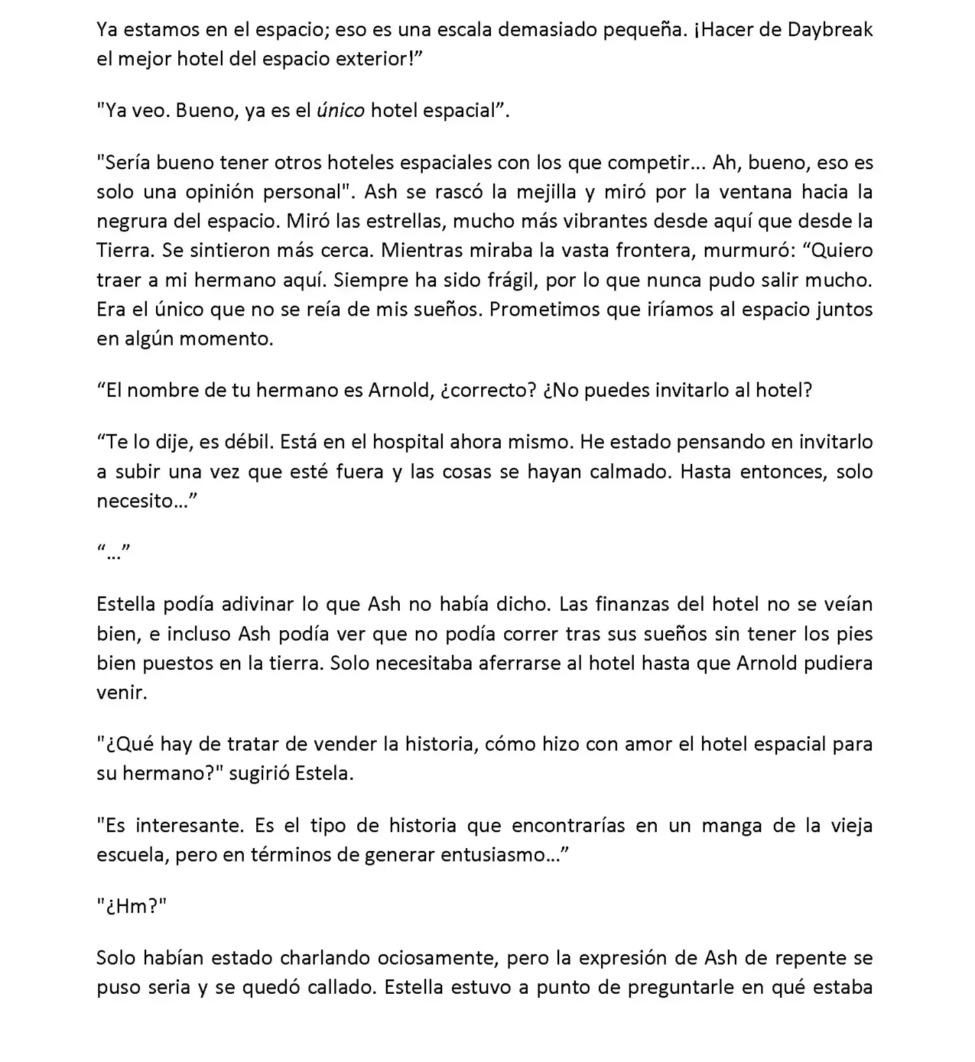 Vivy: Fluorite Eye's Song (Novela) - Capítulo 5.08 - Página 6 - LectorTMOo