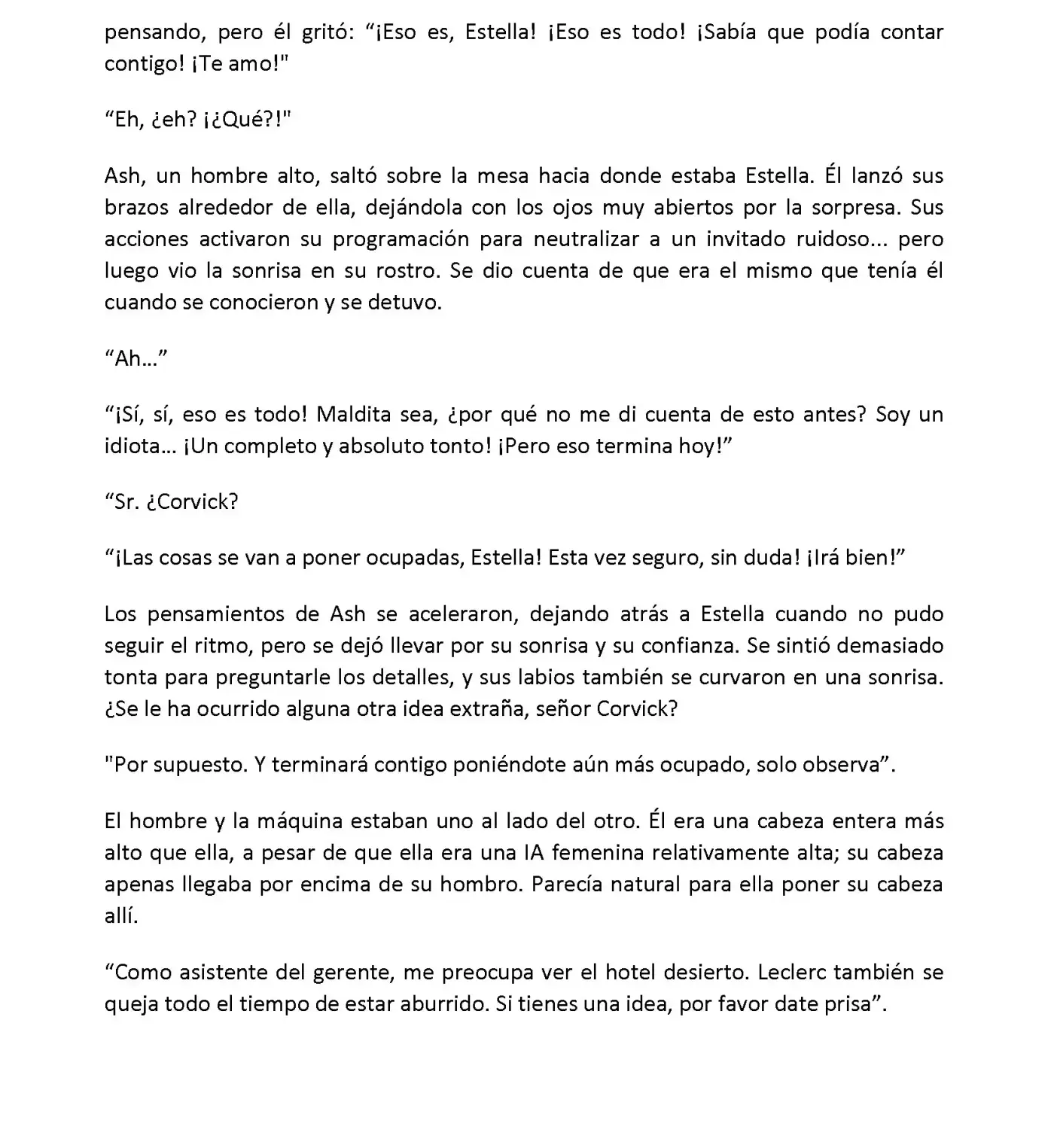 Vivy: Fluorite Eye's Song (Novela) - Capítulo 5.08 - Página 7 - LectorTMOo