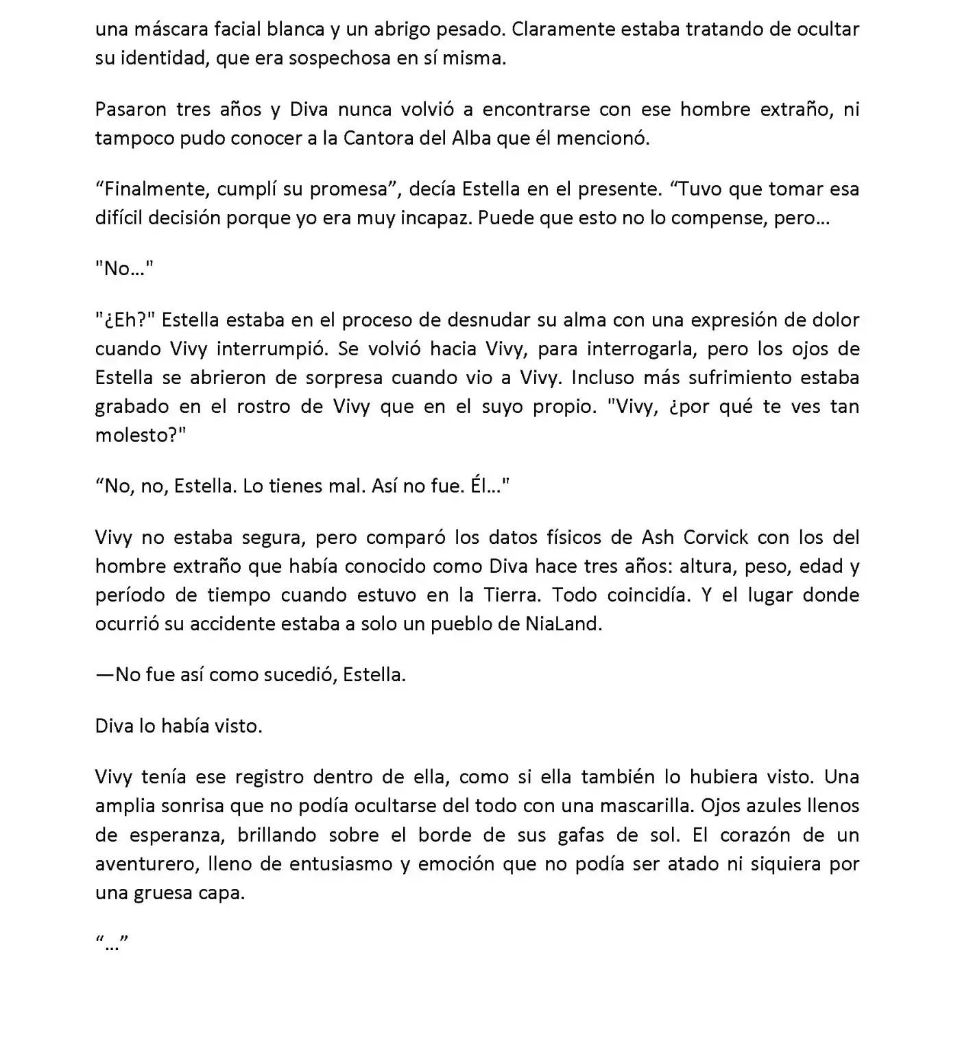 Vivy: Fluorite Eye's Song (Novela) - Capítulo 5.09 - Página 6 - LectorTMOo