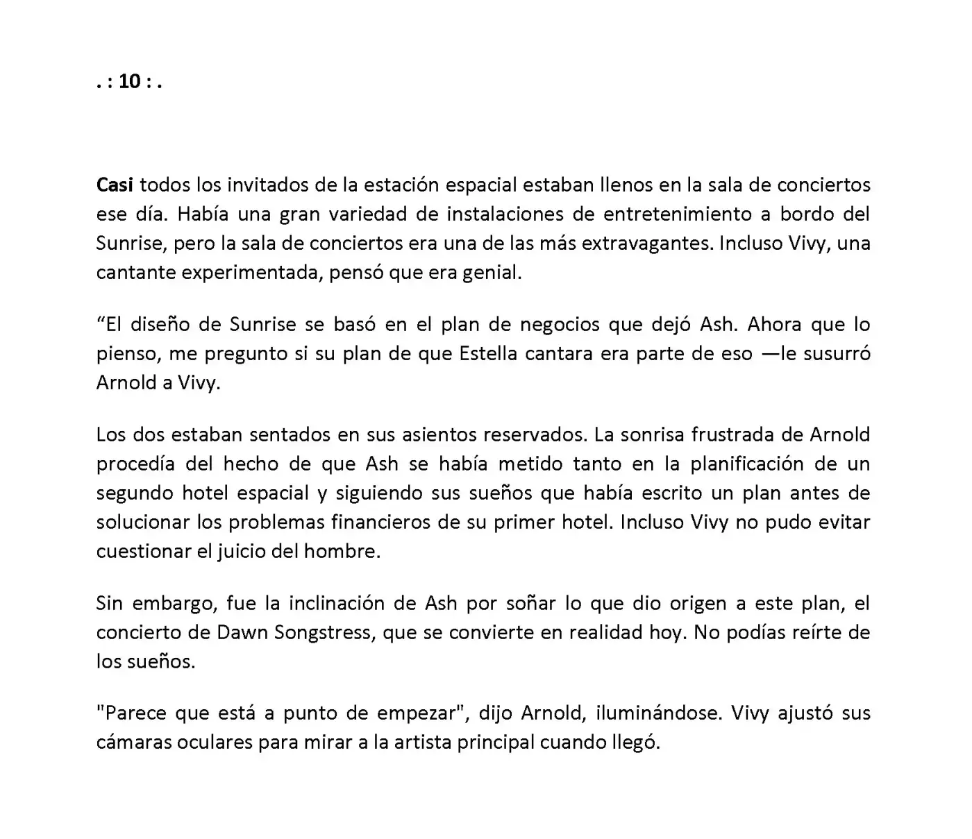 Vivy: Fluorite Eye's Song (Novela) - Capítulo 5.1 - Página 2 - LectorTMOo