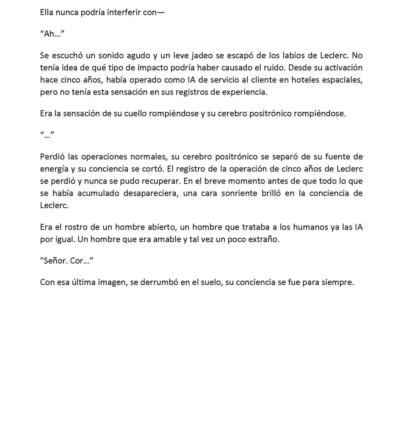 Vivy: Fluorite Eye's Song (Novela) - Capítulo 5.1 - Página 5 - LectorTMOo