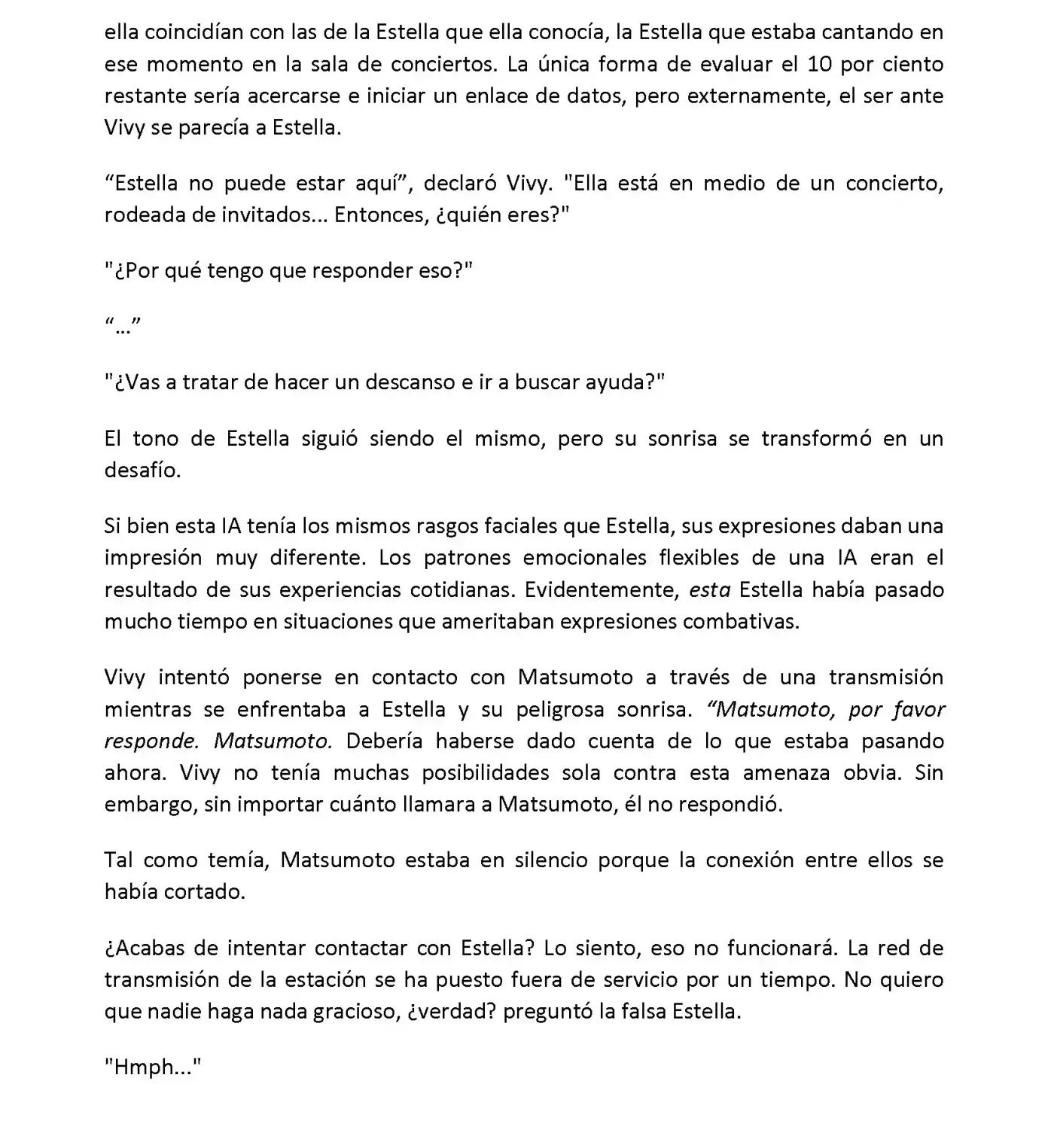 Vivy: Fluorite Eye's Song (Novela) - Capítulo 6.03 - Página 3 - LectorTMOo