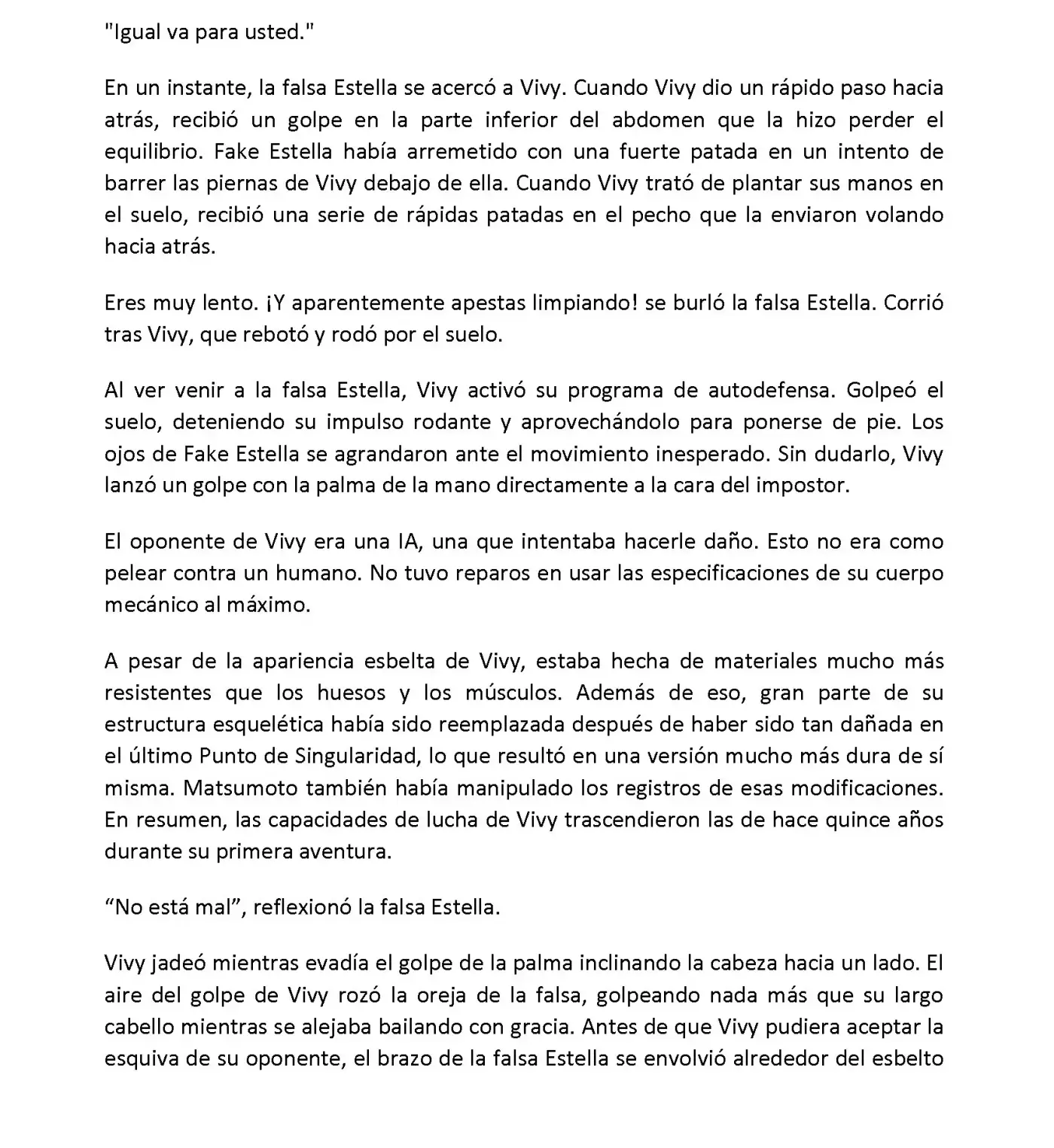 Vivy: Fluorite Eye's Song (Novela) - Capítulo 6.03 - Página 4 - LectorTMOo