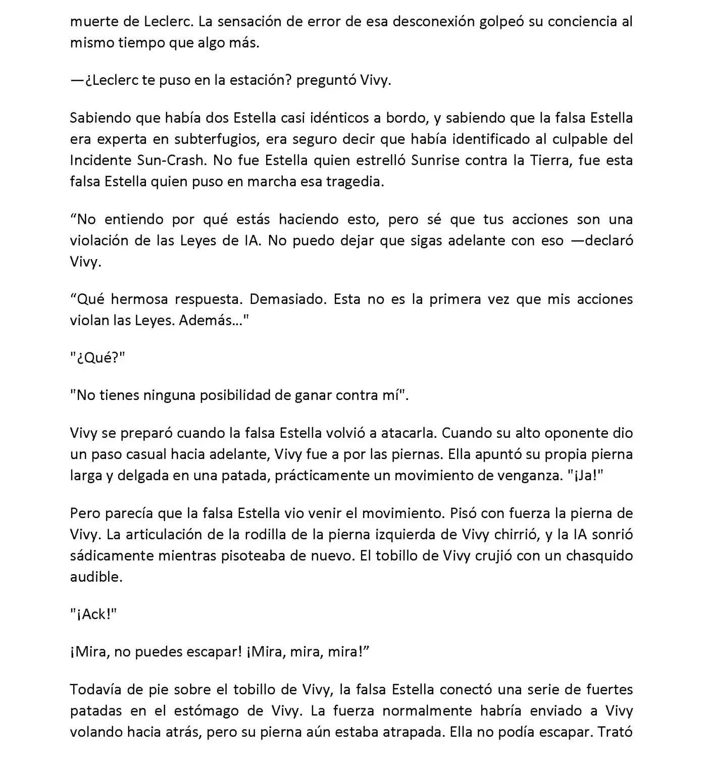 Vivy: Fluorite Eye's Song (Novela) - Capítulo 6.03 - Página 6 - LectorTMOo