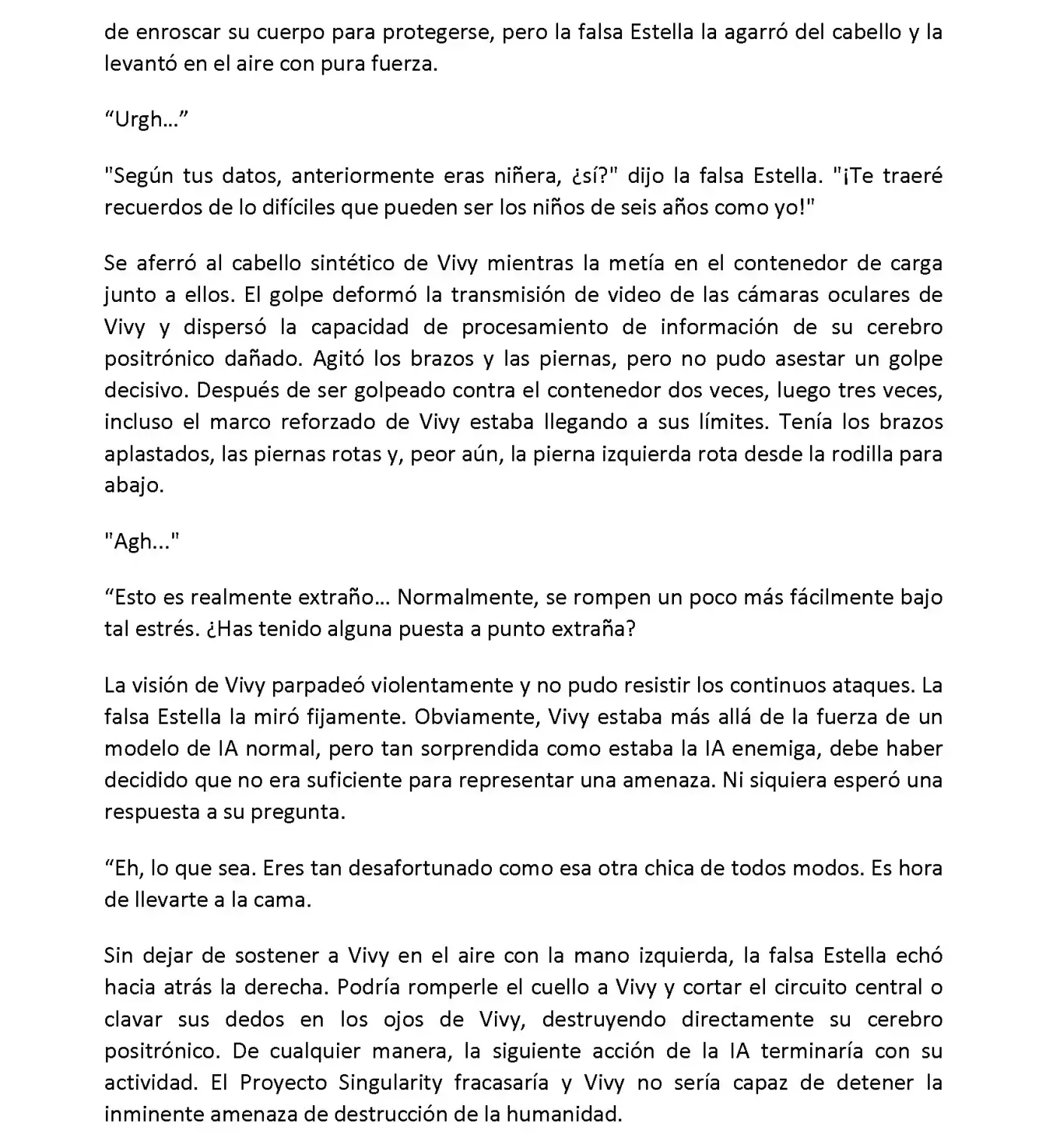 Vivy: Fluorite Eye's Song (Novela) - Capítulo 6.03 - Página 7 - LectorTMOo