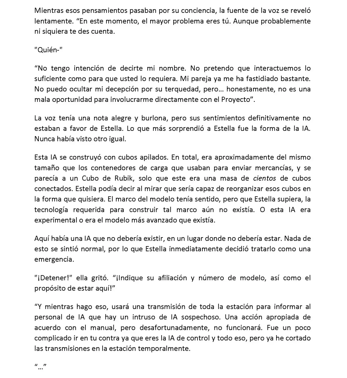 Vivy: Fluorite Eye's Song (Novela) - Capítulo 6.04 - Página 5 - LectorTMOo