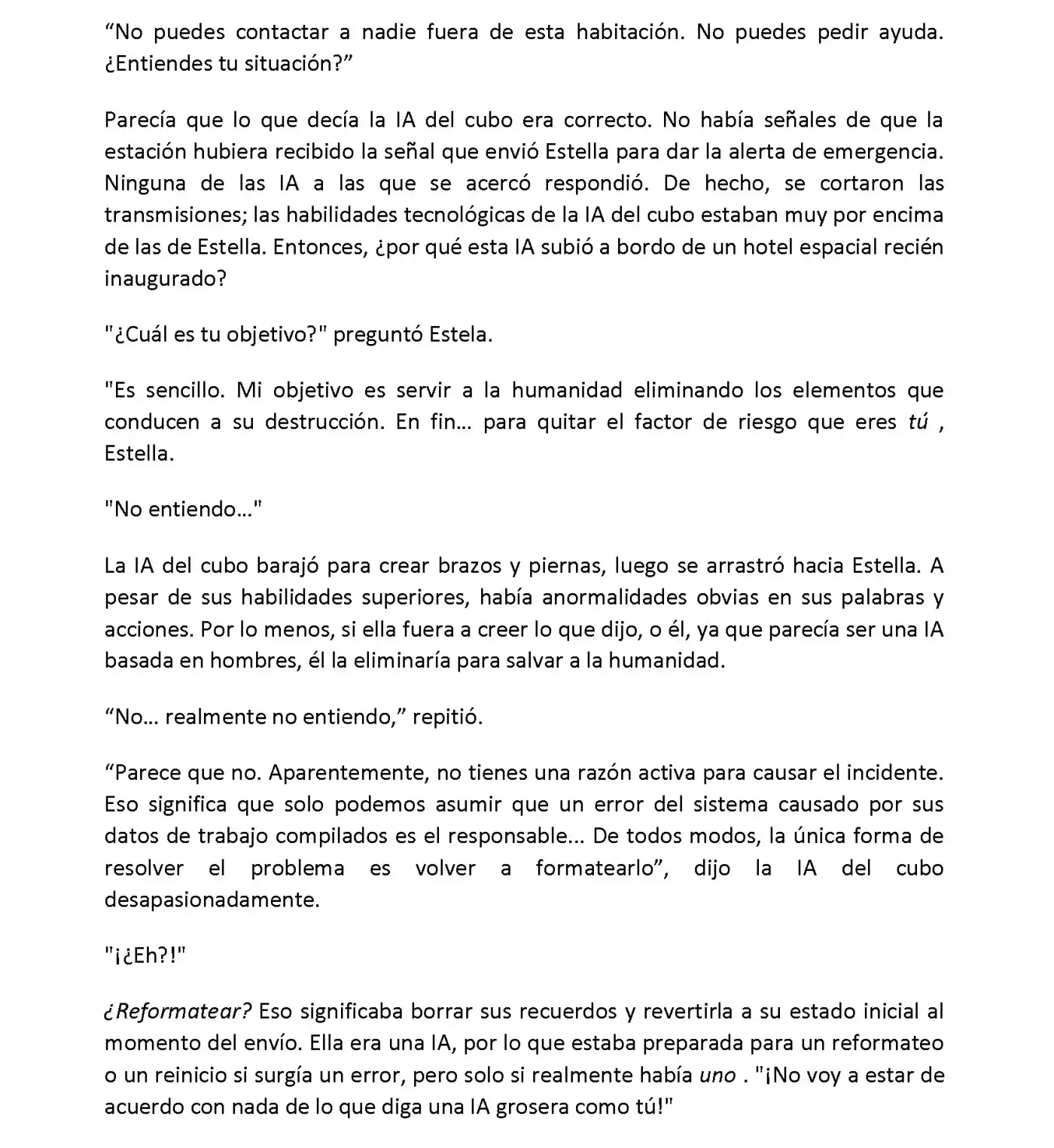 Vivy: Fluorite Eye's Song (Novela) - Capítulo 6.04 - Página 6 - LectorTMOo