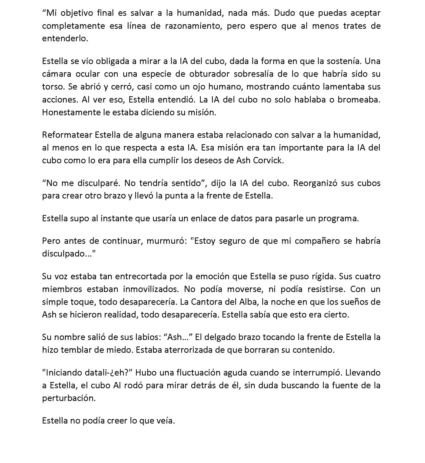 Vivy: Fluorite Eye's Song (Novela) - Capítulo 6.04 - Página 8 - LectorTMOo