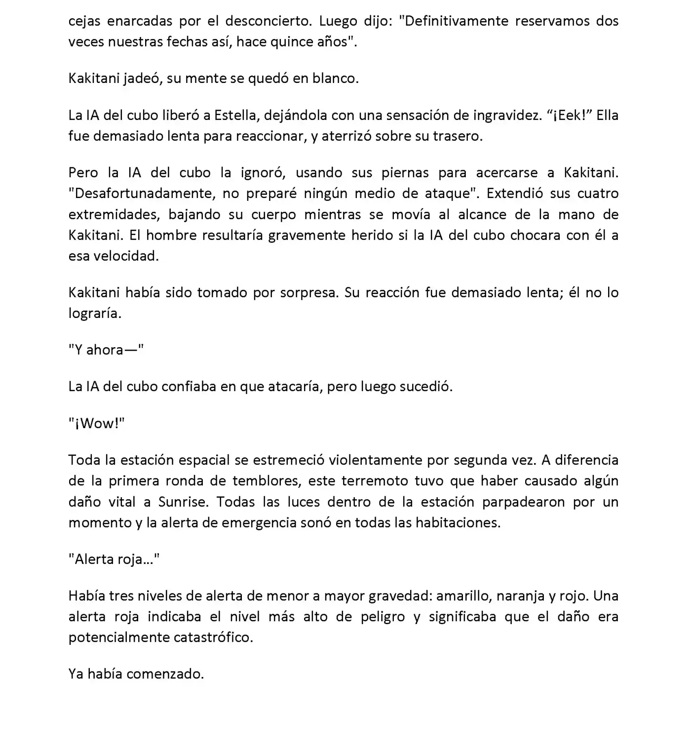 Vivy: Fluorite Eye's Song (Novela) - Capítulo 6.05 - Página 4 - LectorTMOo