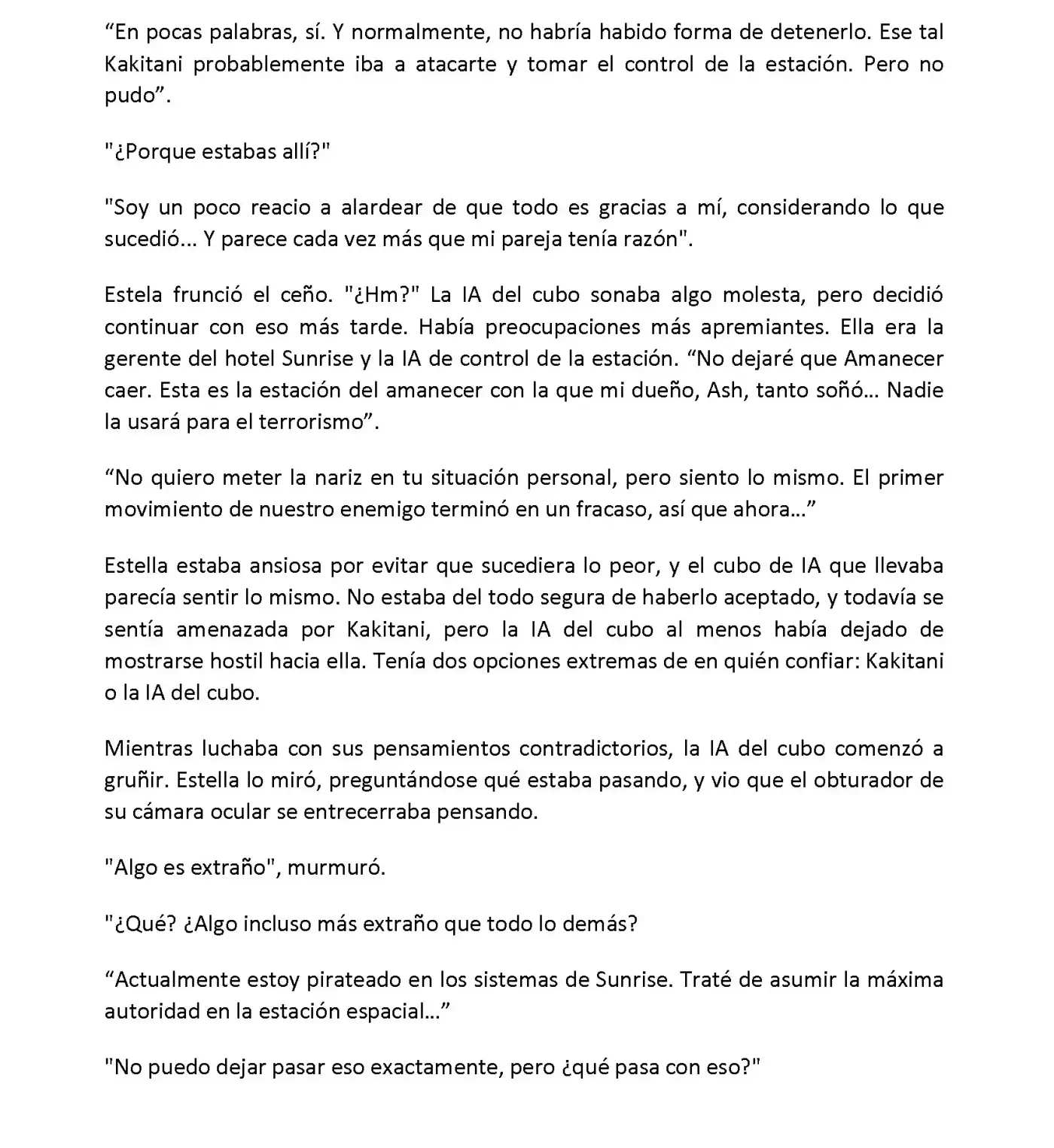 Vivy: Fluorite Eye's Song (Novela) - Capítulo 6.05 - Página 7 - LectorTMOo