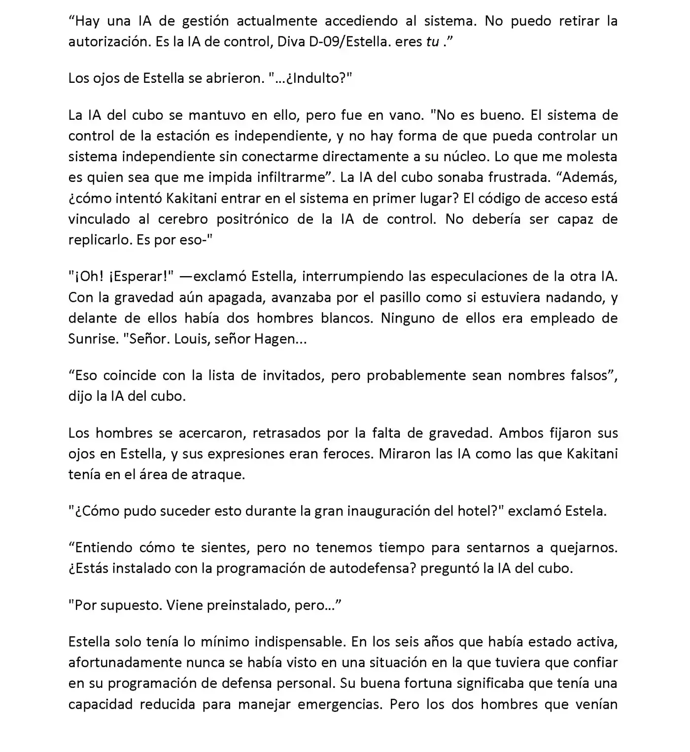 Vivy: Fluorite Eye's Song (Novela) - Capítulo 6.05 - Página 8 - LectorTMOo