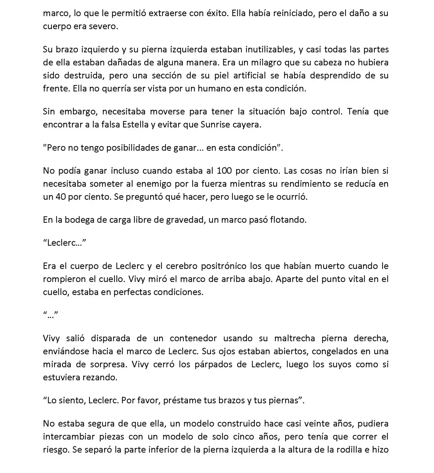 Vivy: Fluorite Eye's Song (Novela) - Capítulo 6.06 - Página 3 - LectorTMOo