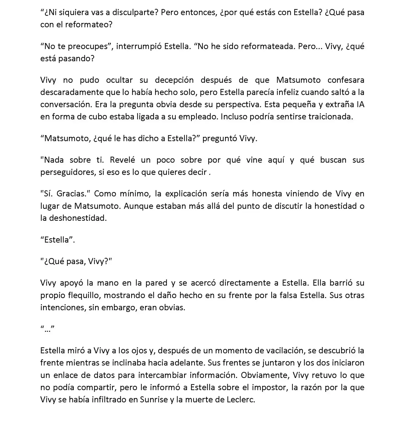 Vivy: Fluorite Eye's Song (Novela) - Capítulo 6.06 - Página 5 - LectorTMOo