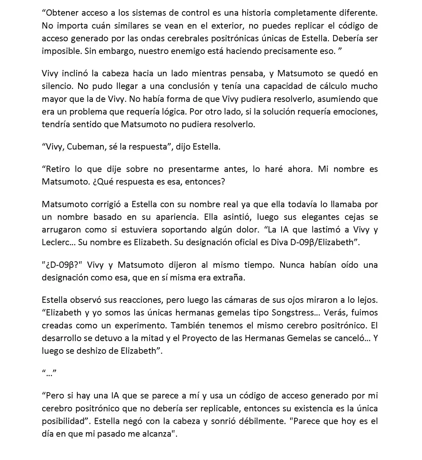 Vivy: Fluorite Eye's Song (Novela) - Capítulo 6.06 - Página 7 - LectorTMOo