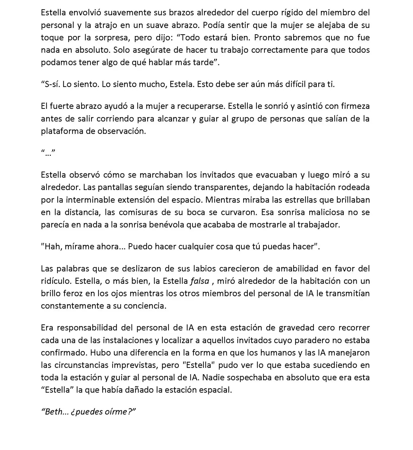 Vivy: Fluorite Eye's Song (Novela) - Capítulo 6.07 - Página 3 - LectorTMOo