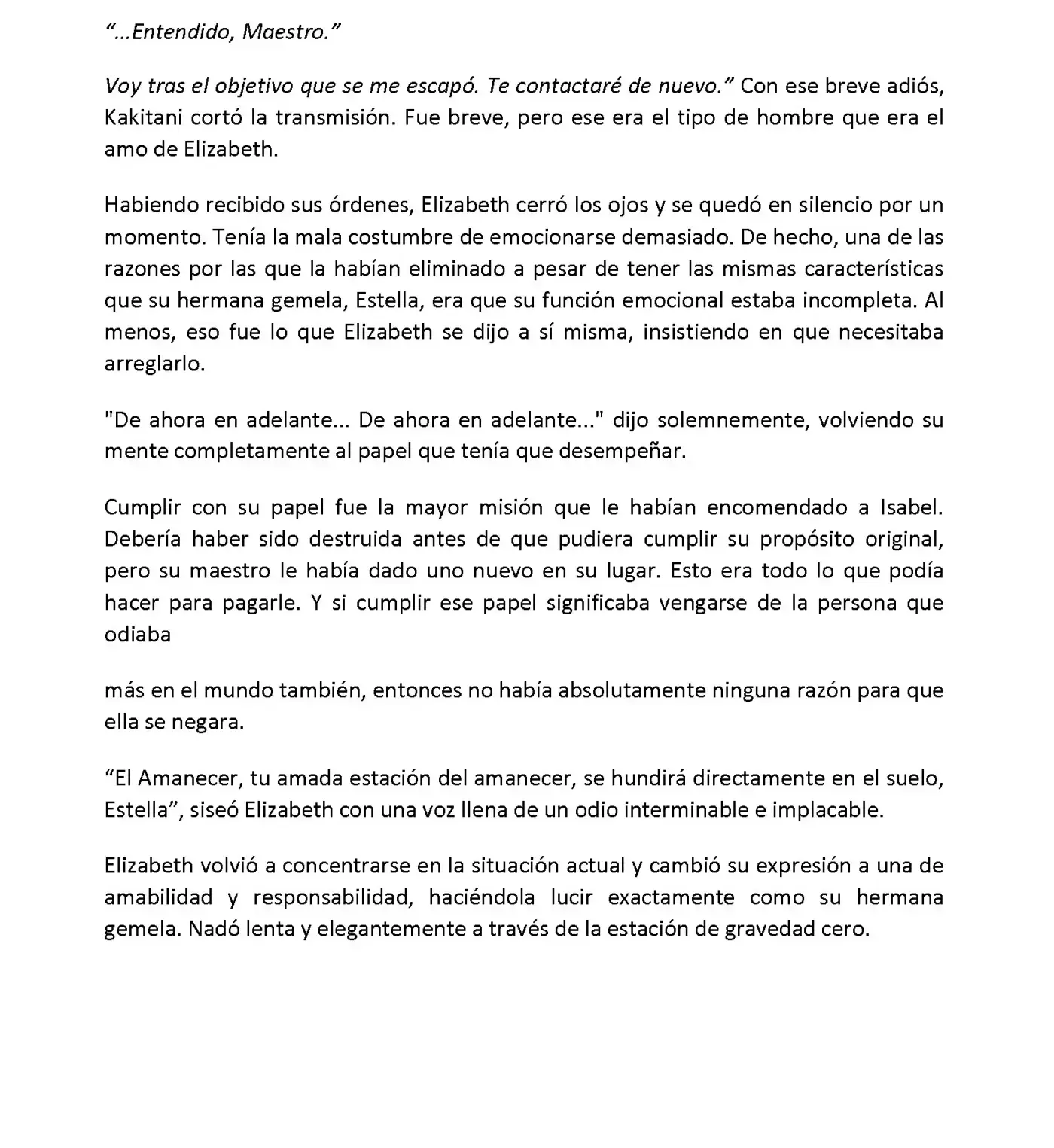 Vivy: Fluorite Eye's Song (Novela) - Capítulo 6.07 - Página 6 - LectorTMOo