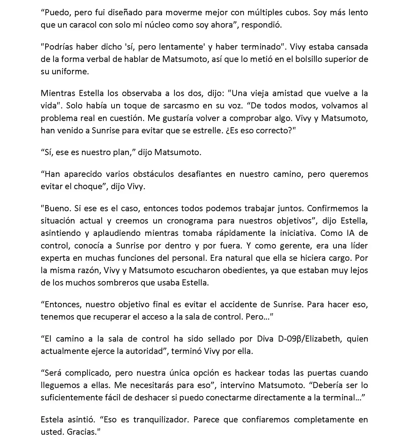 Vivy: Fluorite Eye's Song (Novela) - Capítulo 6.08 - Página 3 - LectorTMOo