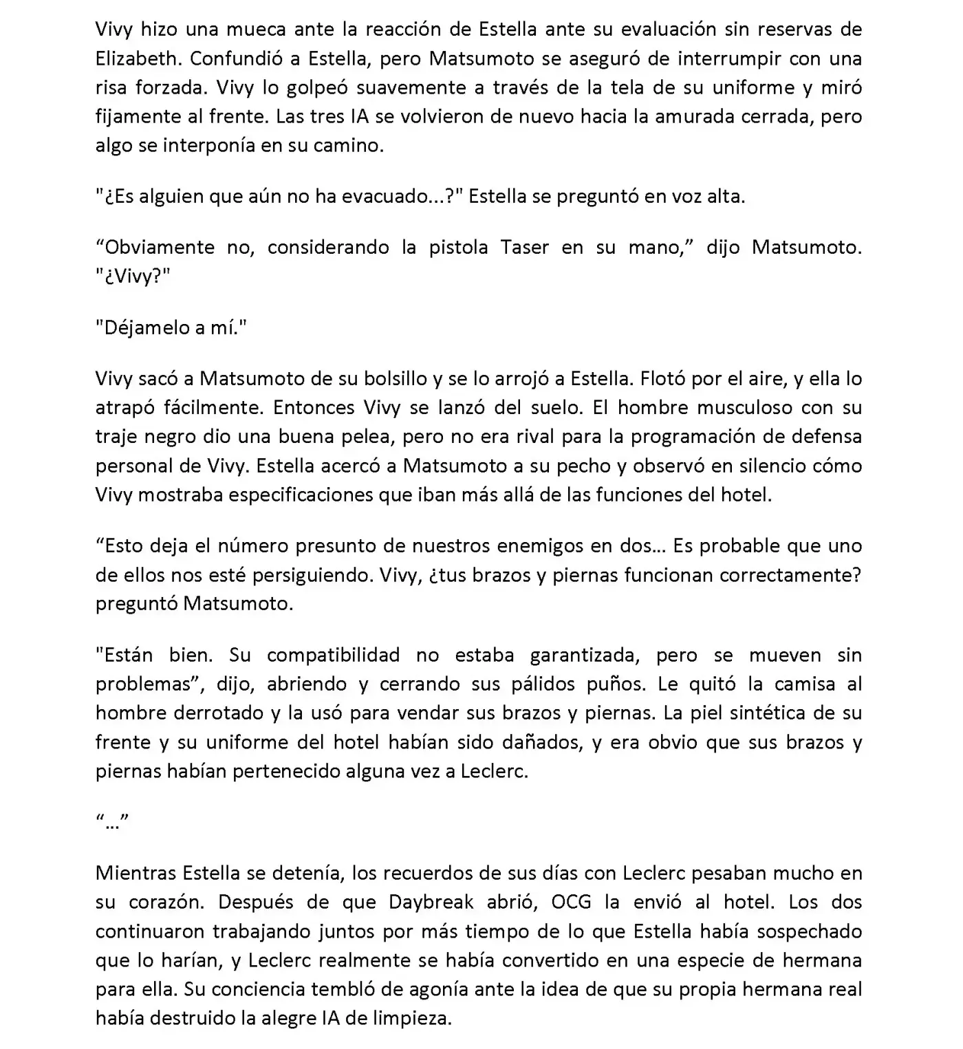 Vivy: Fluorite Eye's Song (Novela) - Capítulo 7.02 - Página 5 - LectorTMOo