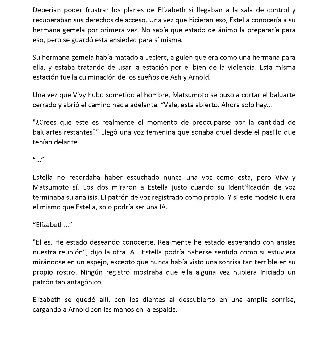 Vivy: Fluorite Eye's Song (Novela) - Capítulo 7.02 - Página 6 - LectorTMOo