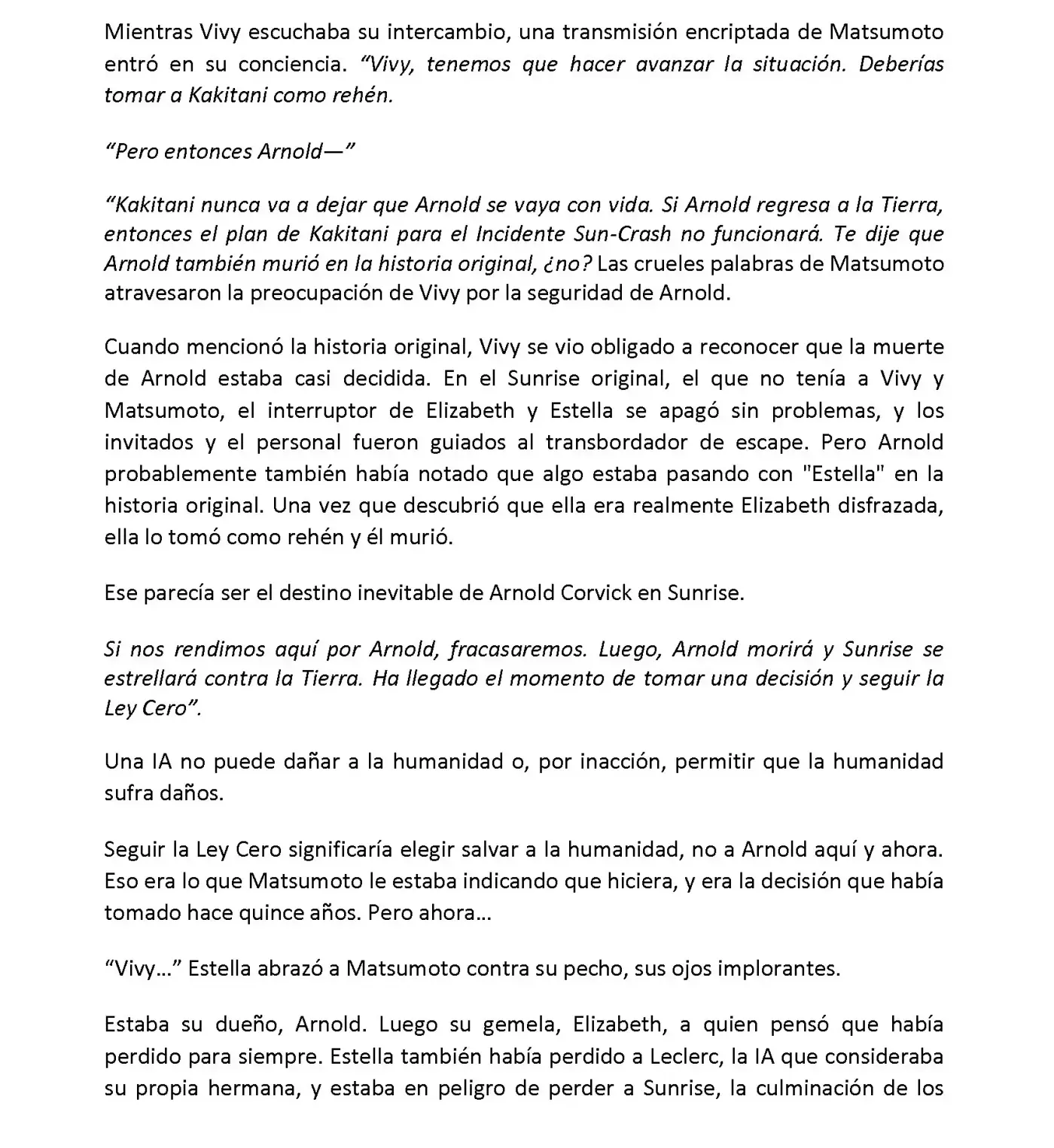 Vivy: Fluorite Eye's Song (Novela) - Capítulo 7.04 - Página 6 - LectorTMOo