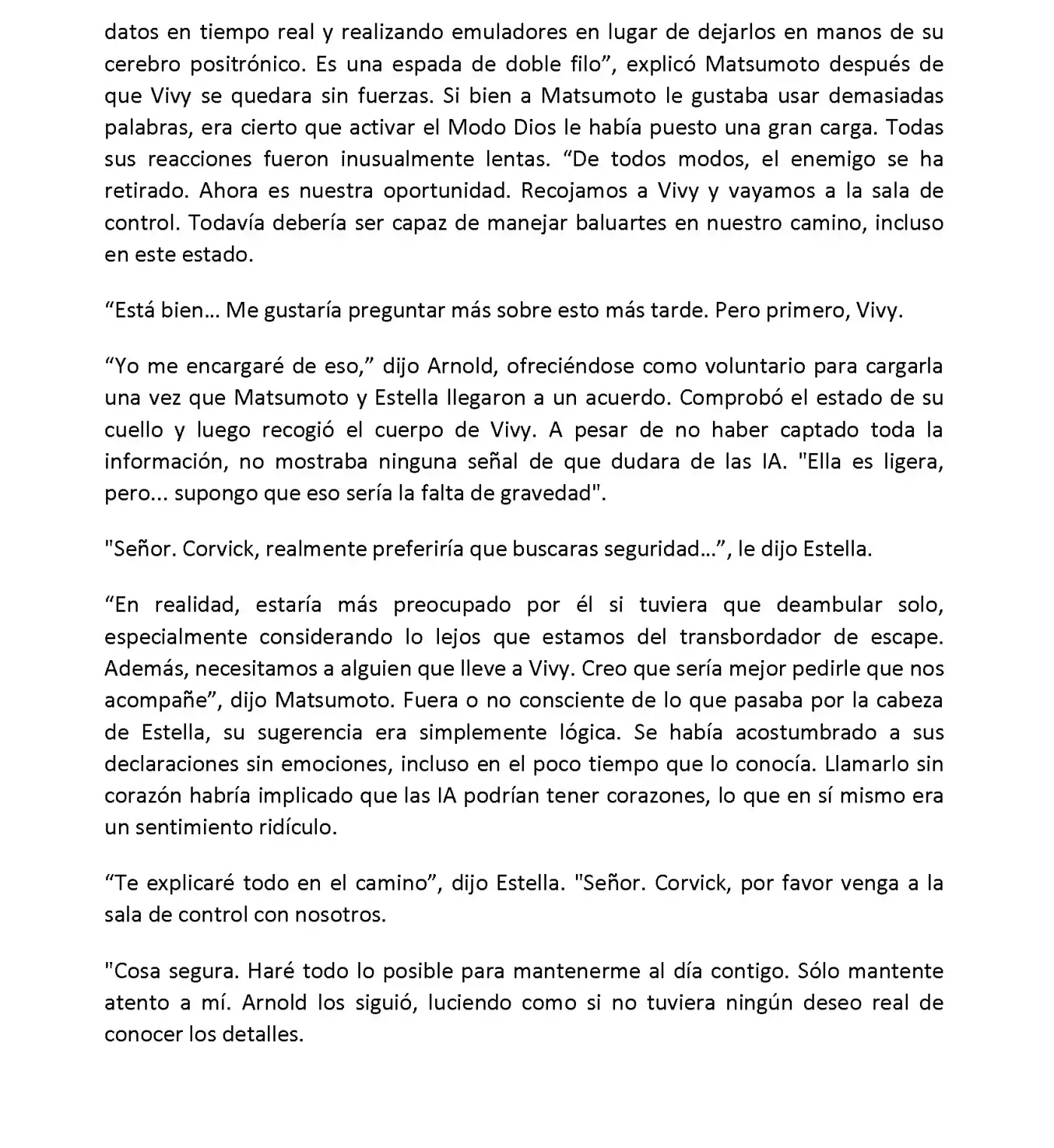 Vivy: Fluorite Eye's Song (Novela) - Capítulo 7.04 - Página 14 - LectorTMOo