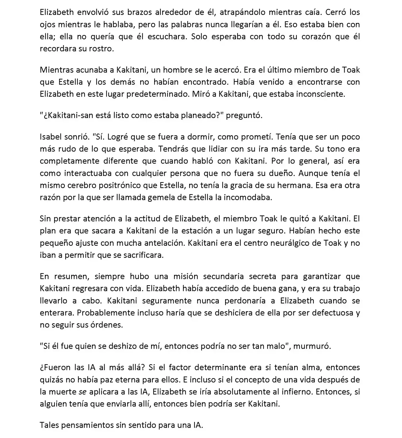 Vivy: Fluorite Eye's Song (Novela) - Capítulo 7.05 - Página 7 - LectorTMOo