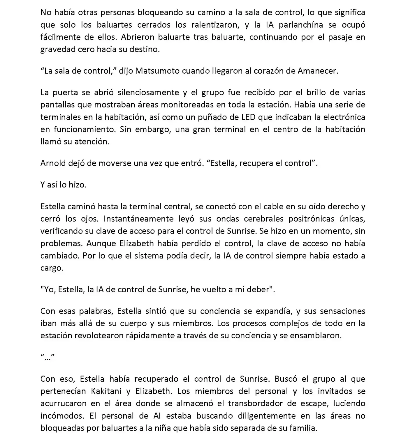Vivy: Fluorite Eye's Song (Novela) - Capítulo 7.06 - Página 3 - LectorTMOo