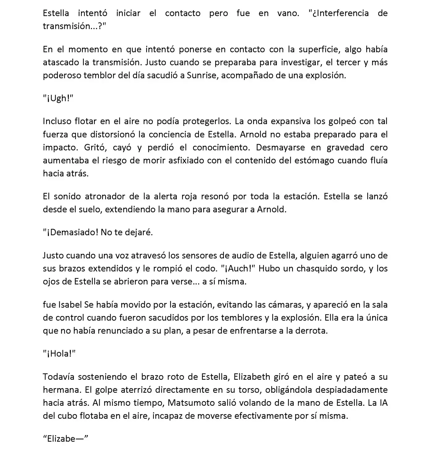 Vivy: Fluorite Eye's Song (Novela) - Capítulo 7.06 - Página 6 - LectorTMOo