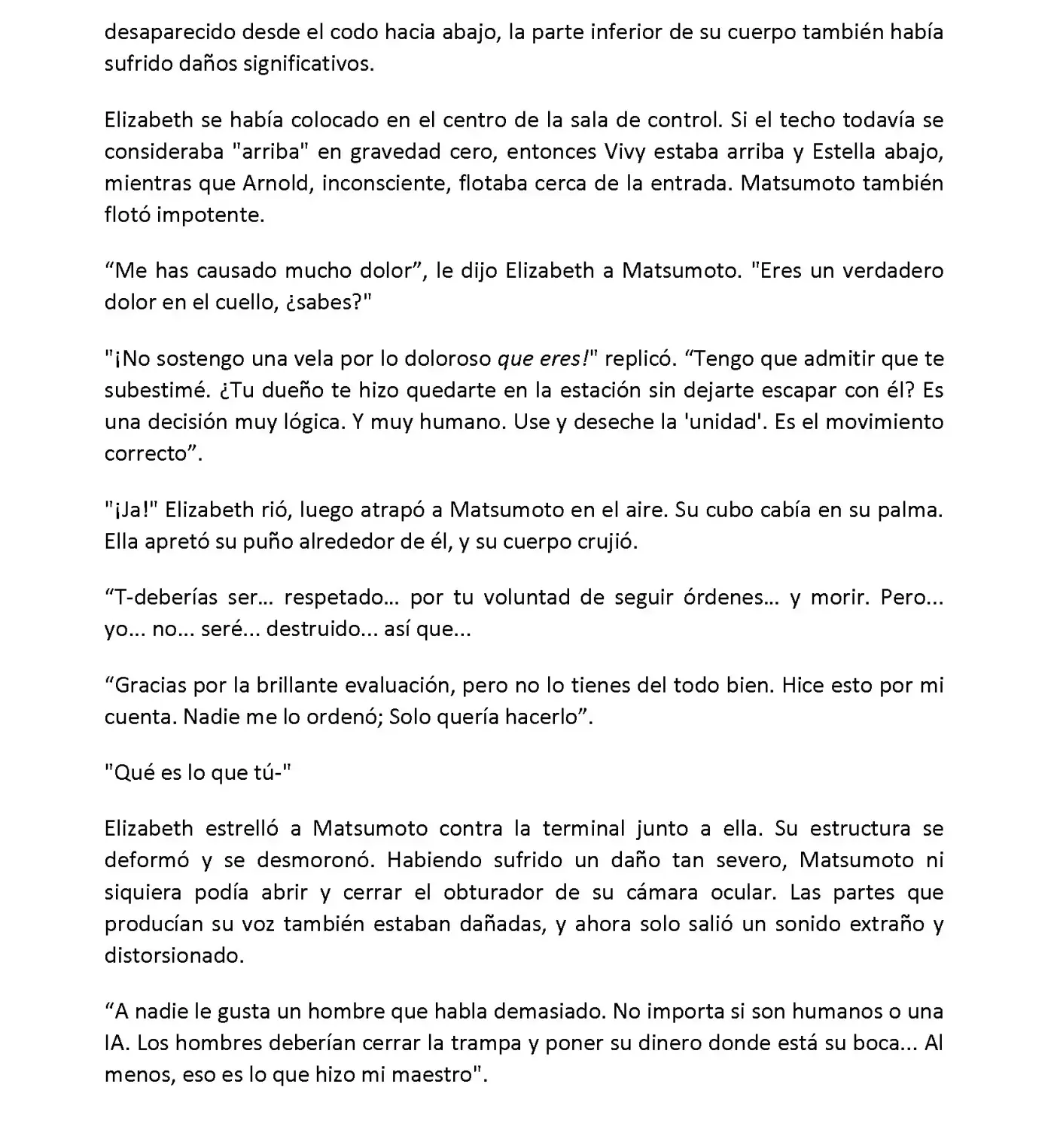 Vivy: Fluorite Eye's Song (Novela) - Capítulo 7.07 - Página 3 - LectorTMOo