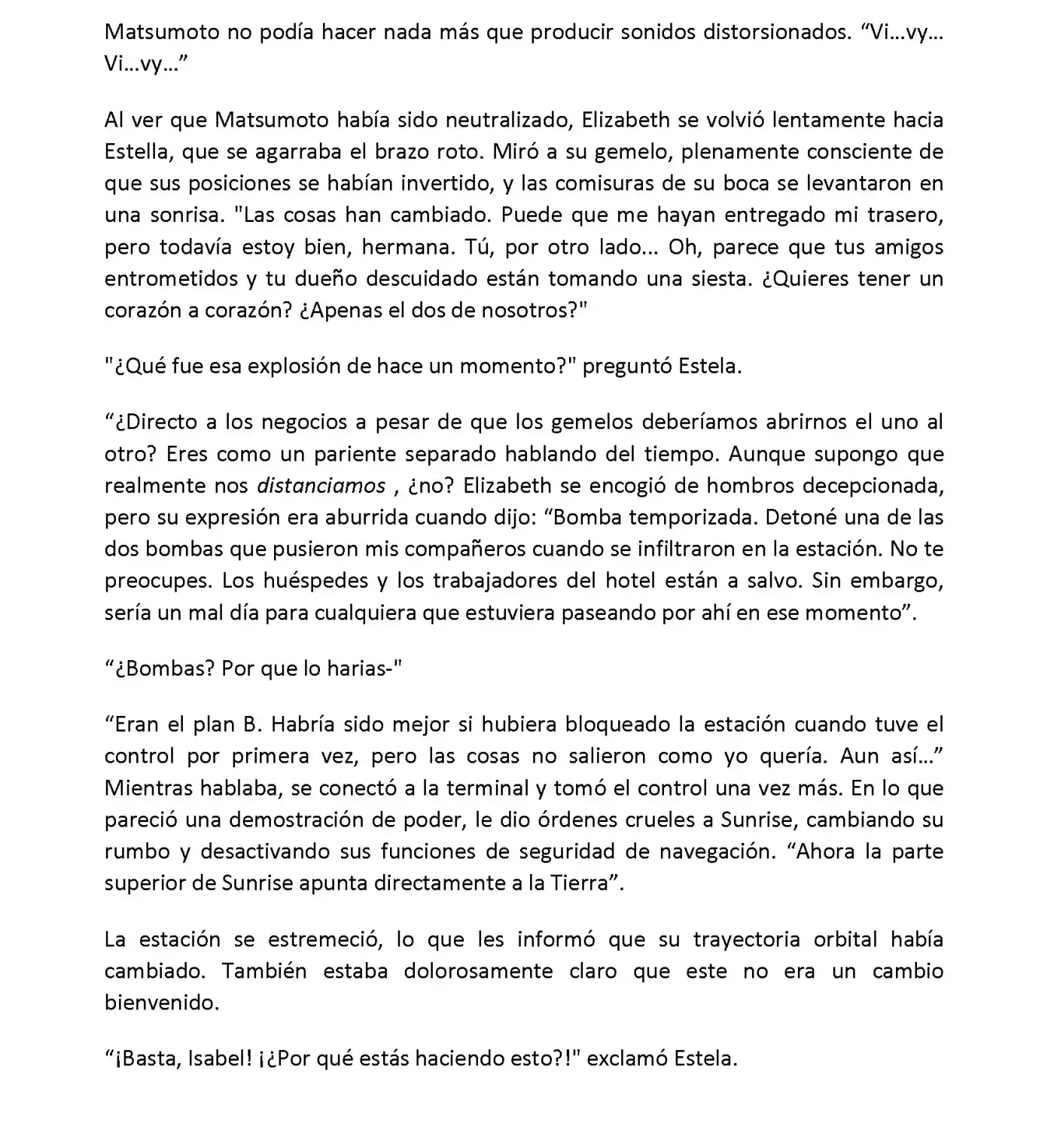 Vivy: Fluorite Eye's Song (Novela) - Capítulo 7.07 - Página 4 - LectorTMOo