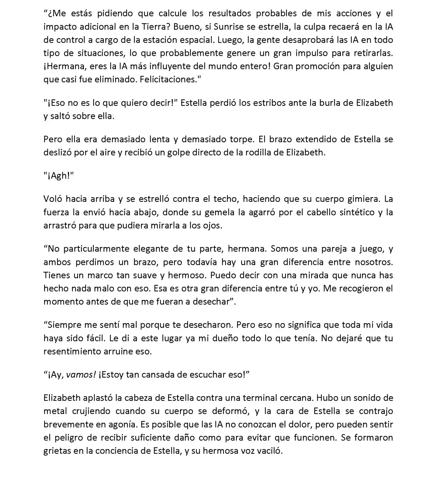 Vivy: Fluorite Eye's Song (Novela) - Capítulo 7.07 - Página 5 - LectorTMOo