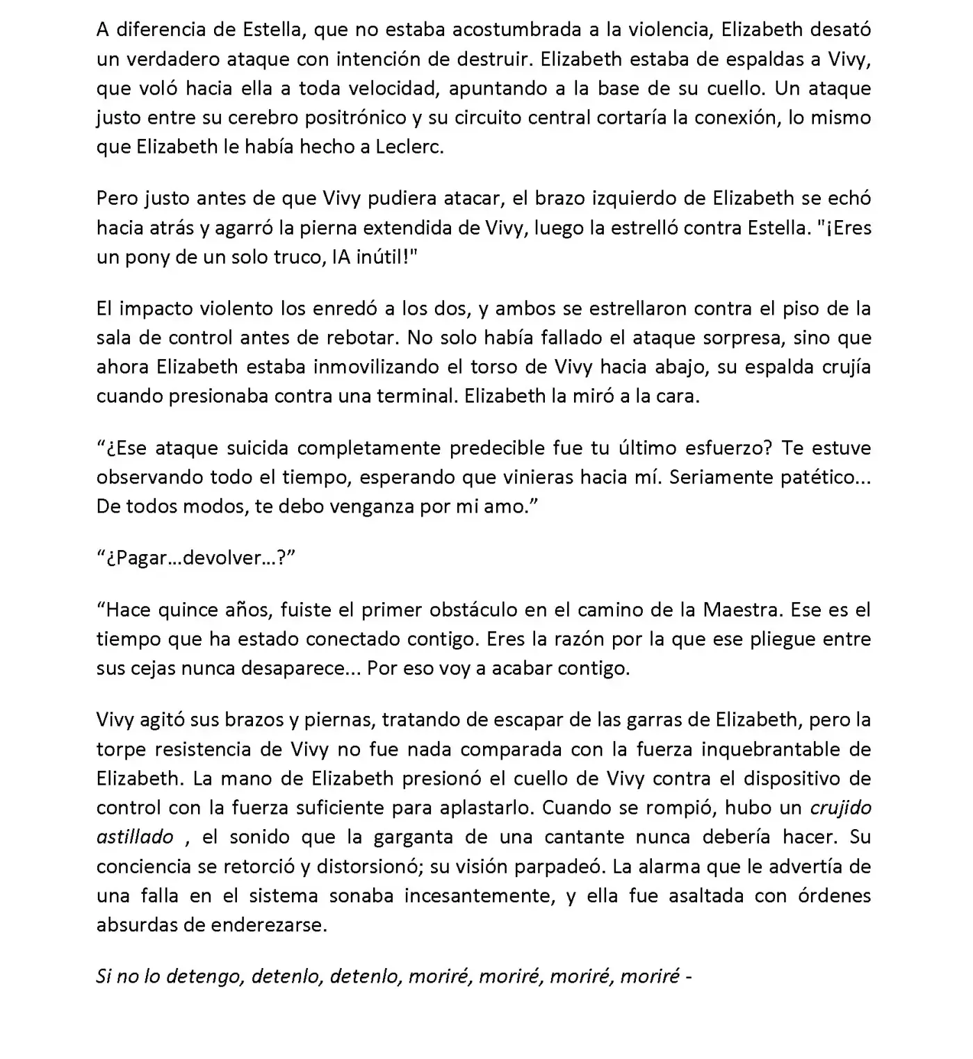 Vivy: Fluorite Eye's Song (Novela) - Capítulo 7.07 - Página 8 - LectorTMOo