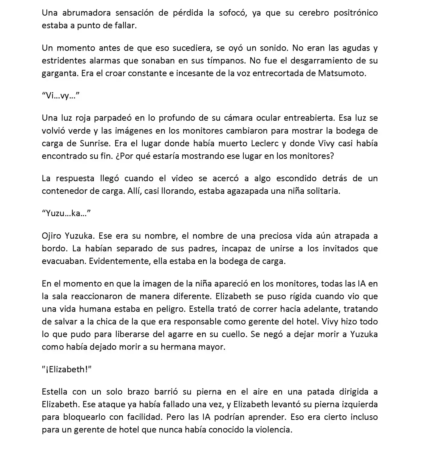 Vivy: Fluorite Eye's Song (Novela) - Capítulo 7.07 - Página 9 - LectorTMOo
